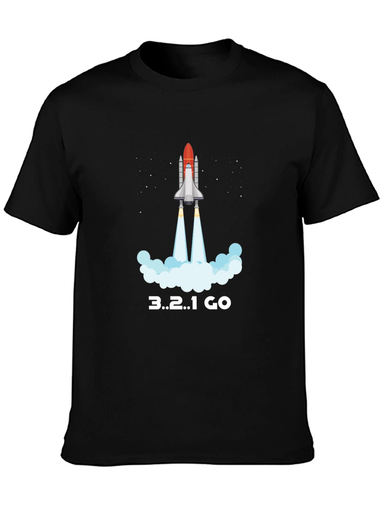 Space Shuttle Launch T-Shirt - 3..2..1 GO!