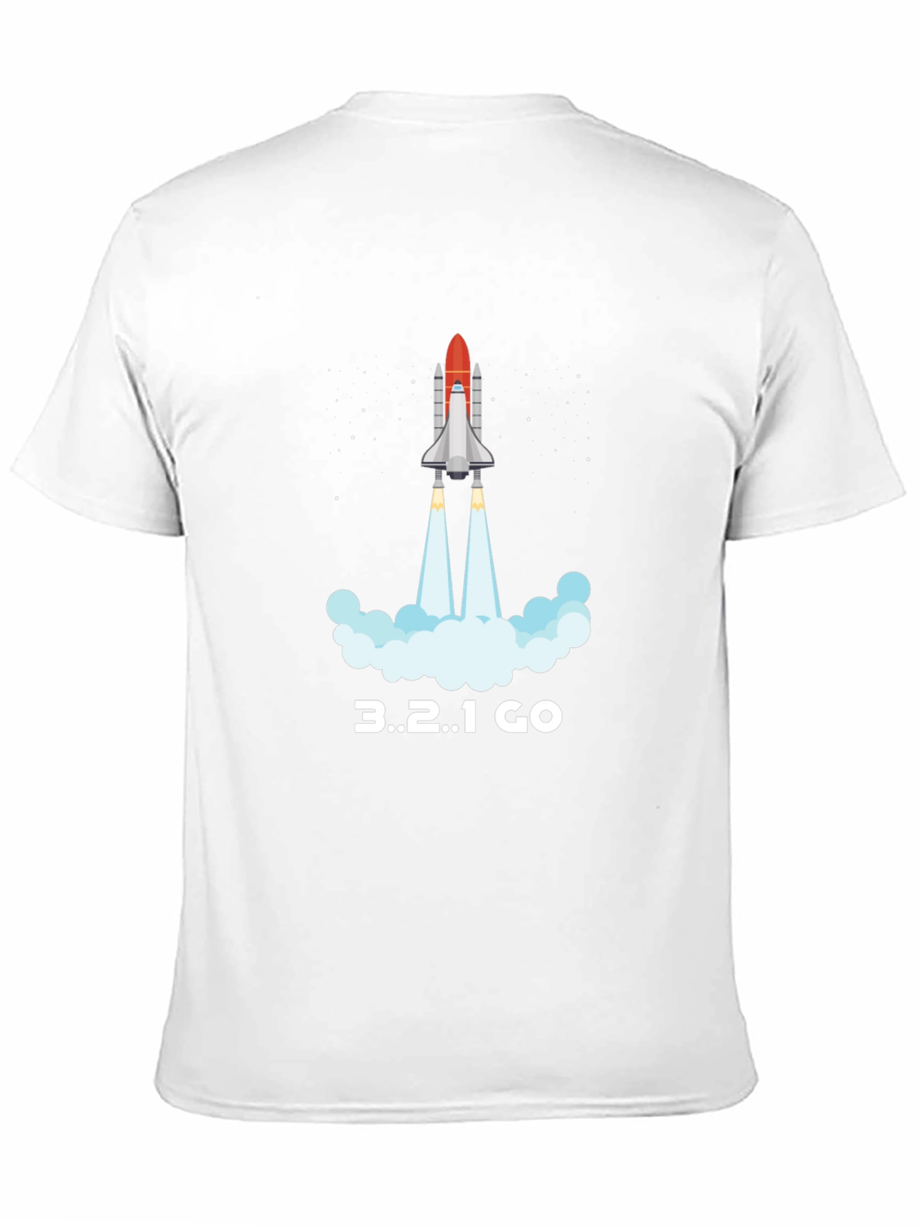 Space Shuttle Launch T-Shirt - 3..2..1 GO!