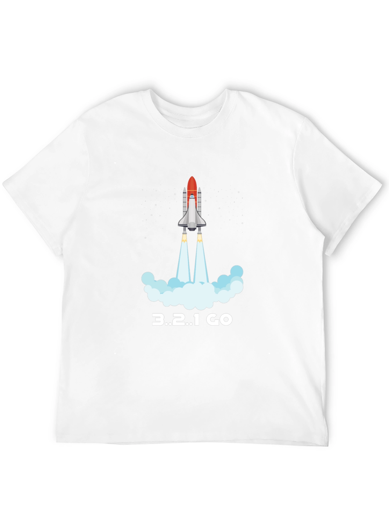 Space Shuttle Launch T-Shirt - 3..2..1 GO!
