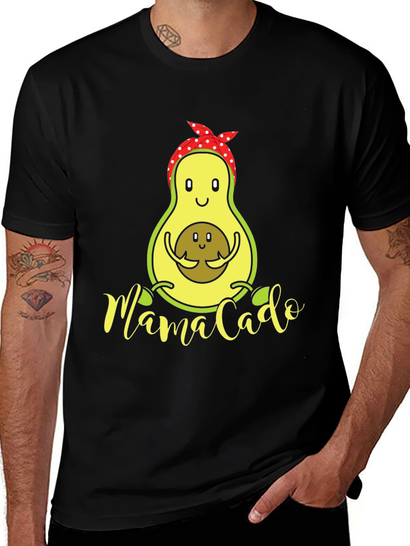 Mama Cado Avocado T-Shirt - Mothers Day