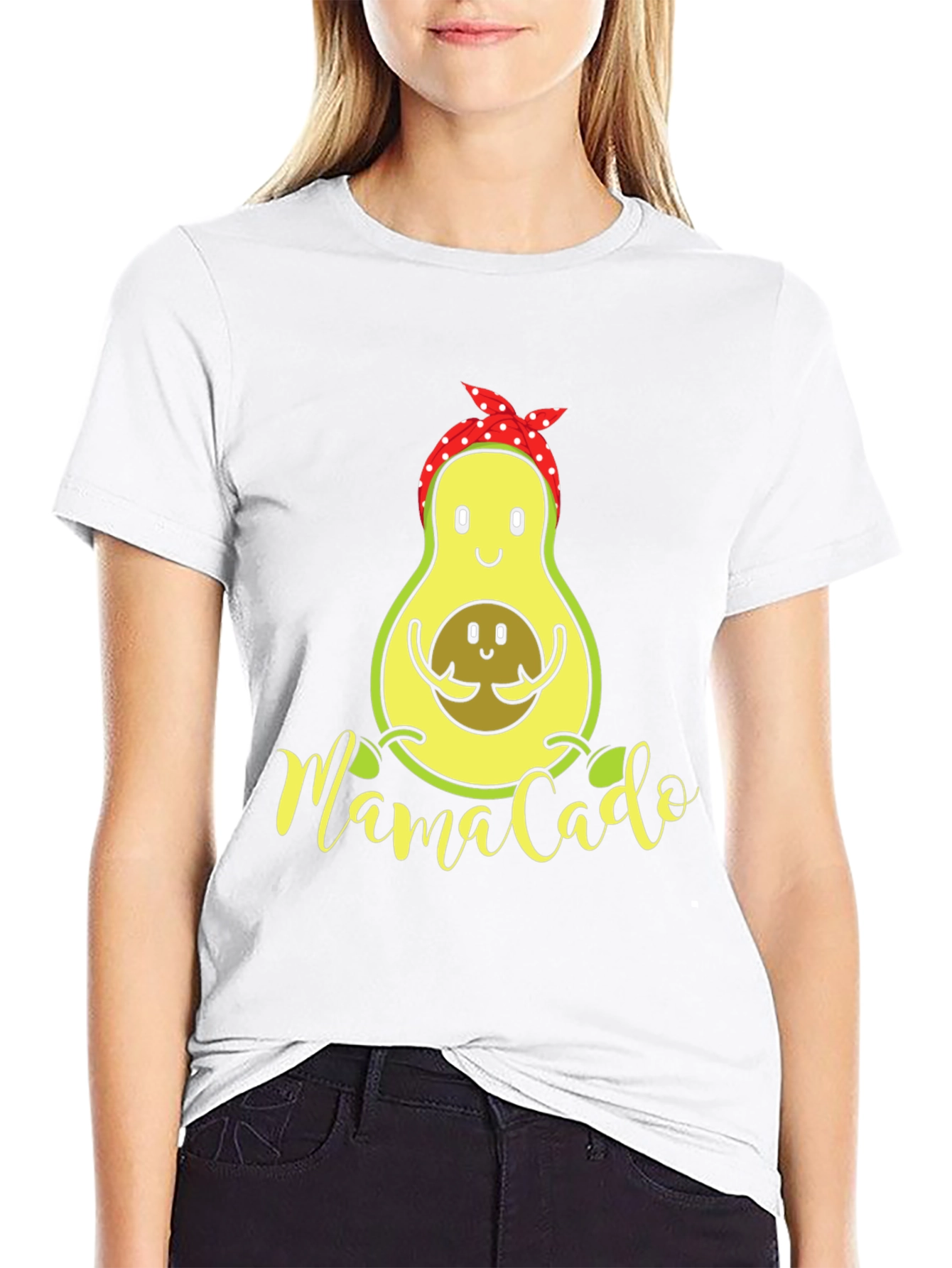 Mama Cado Avocado T-Shirt - Mothers Day