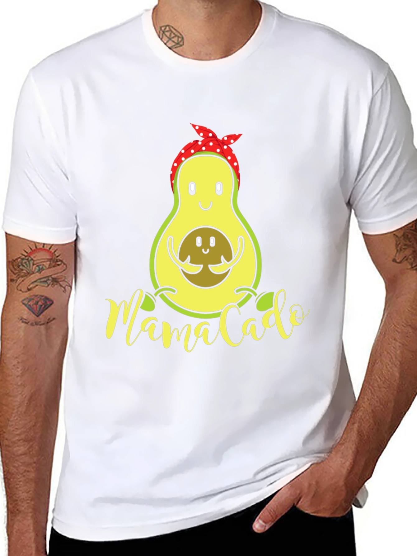 Mama Cado Avocado T-Shirt - Mothers Day