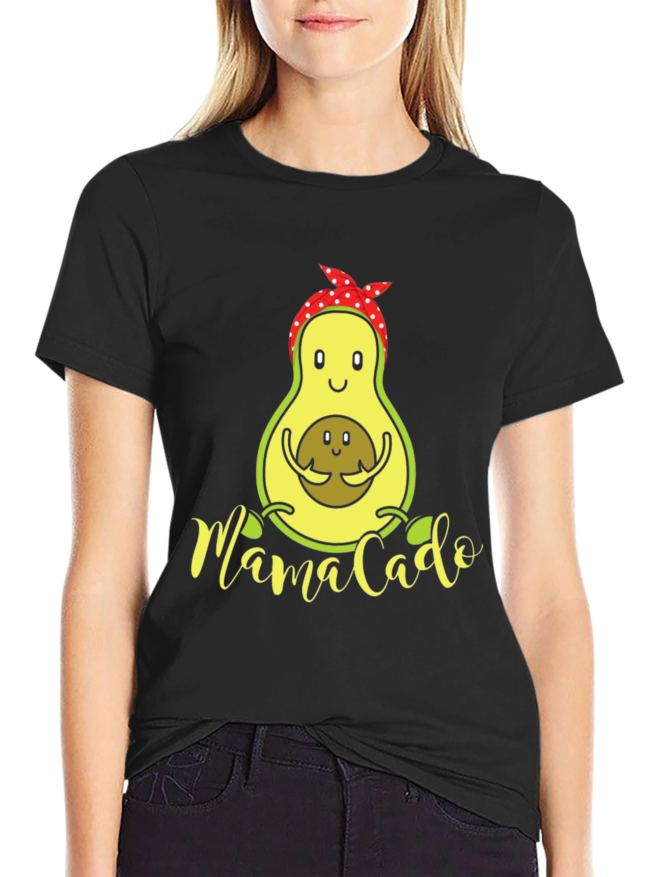Mama Cado Avocado T-Shirt - Mothers Day