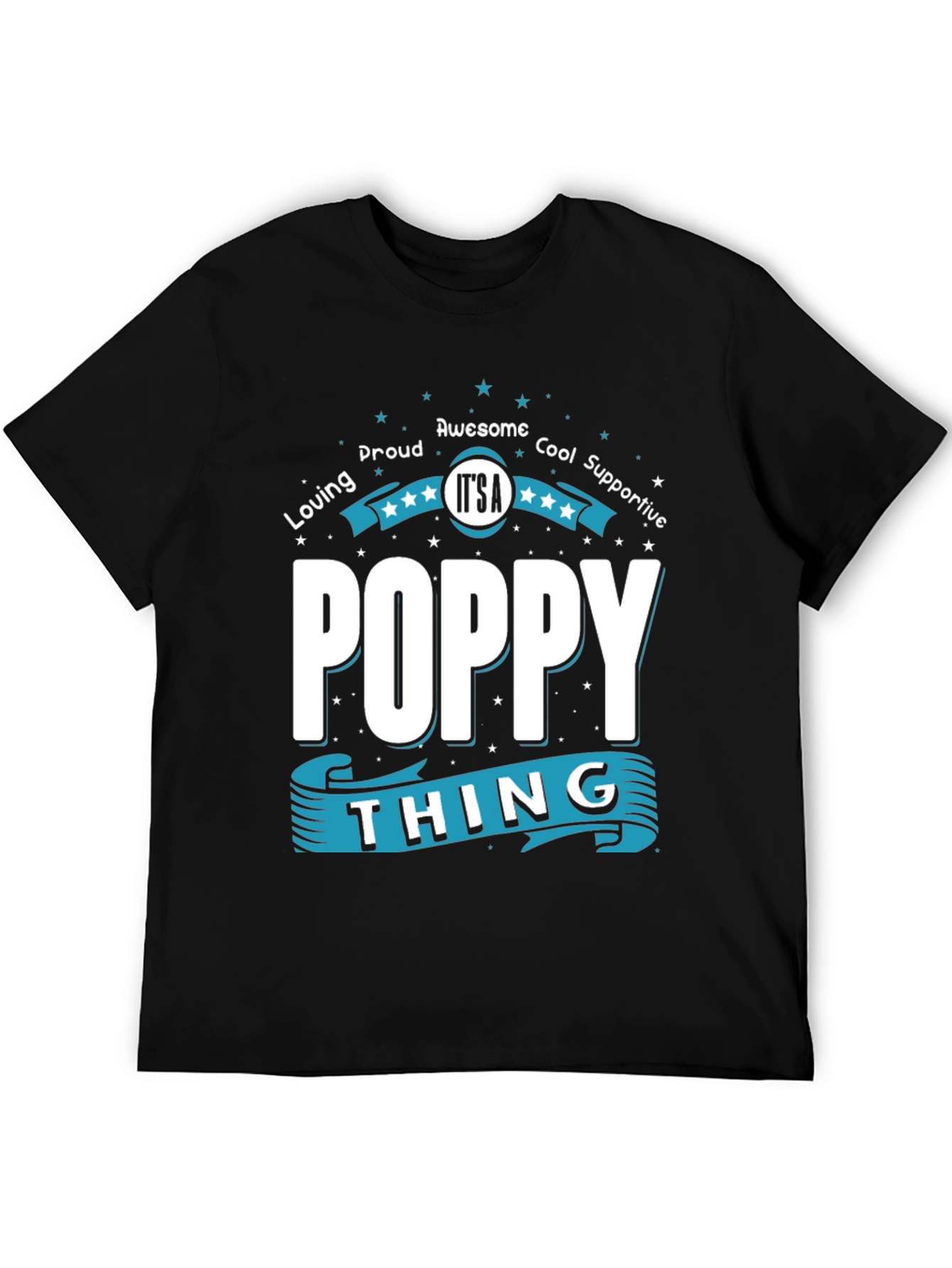 Its A Poppy Thing T-Shirt - Black