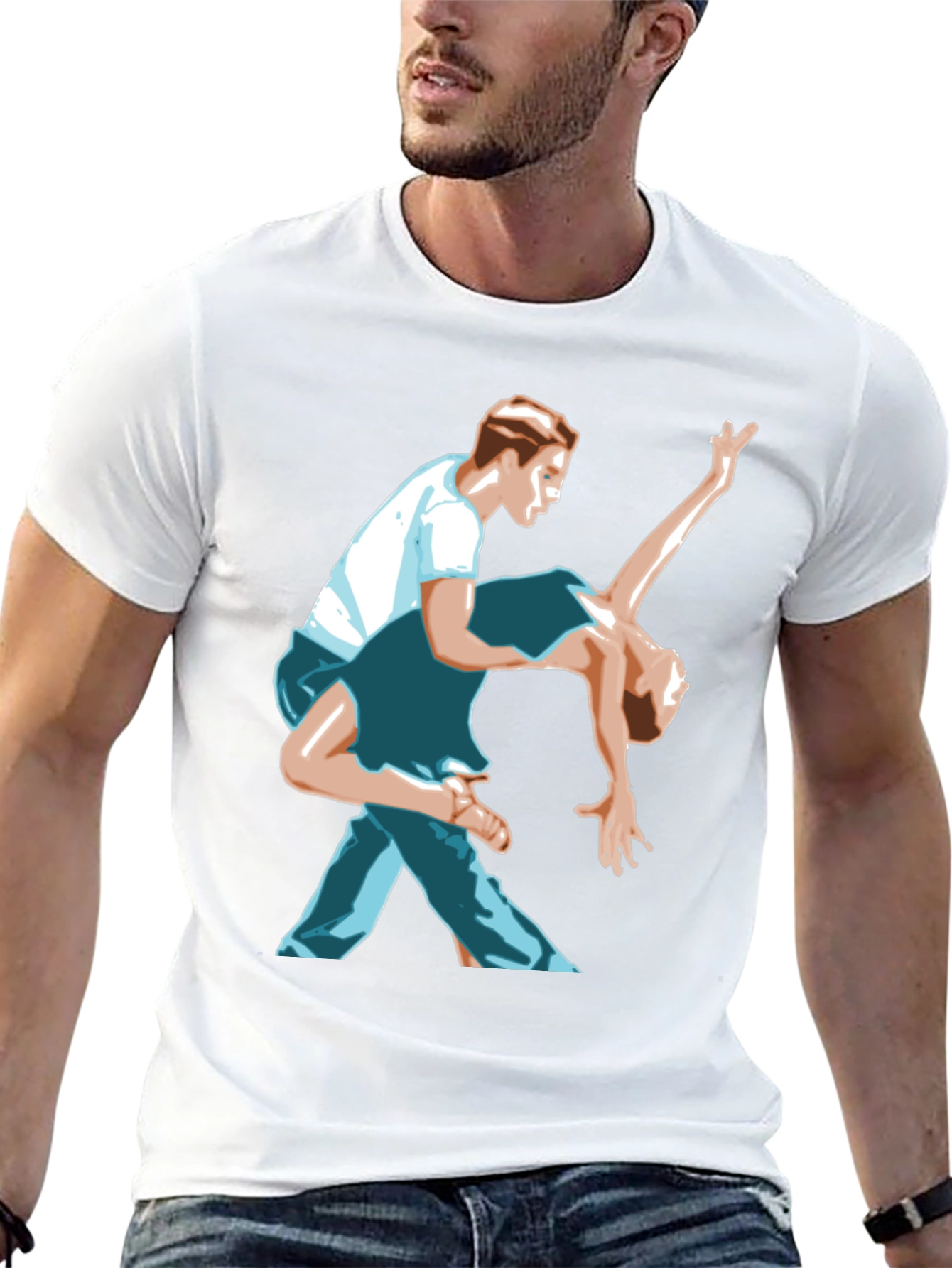 Dancing Couple Graphic T-Shirt