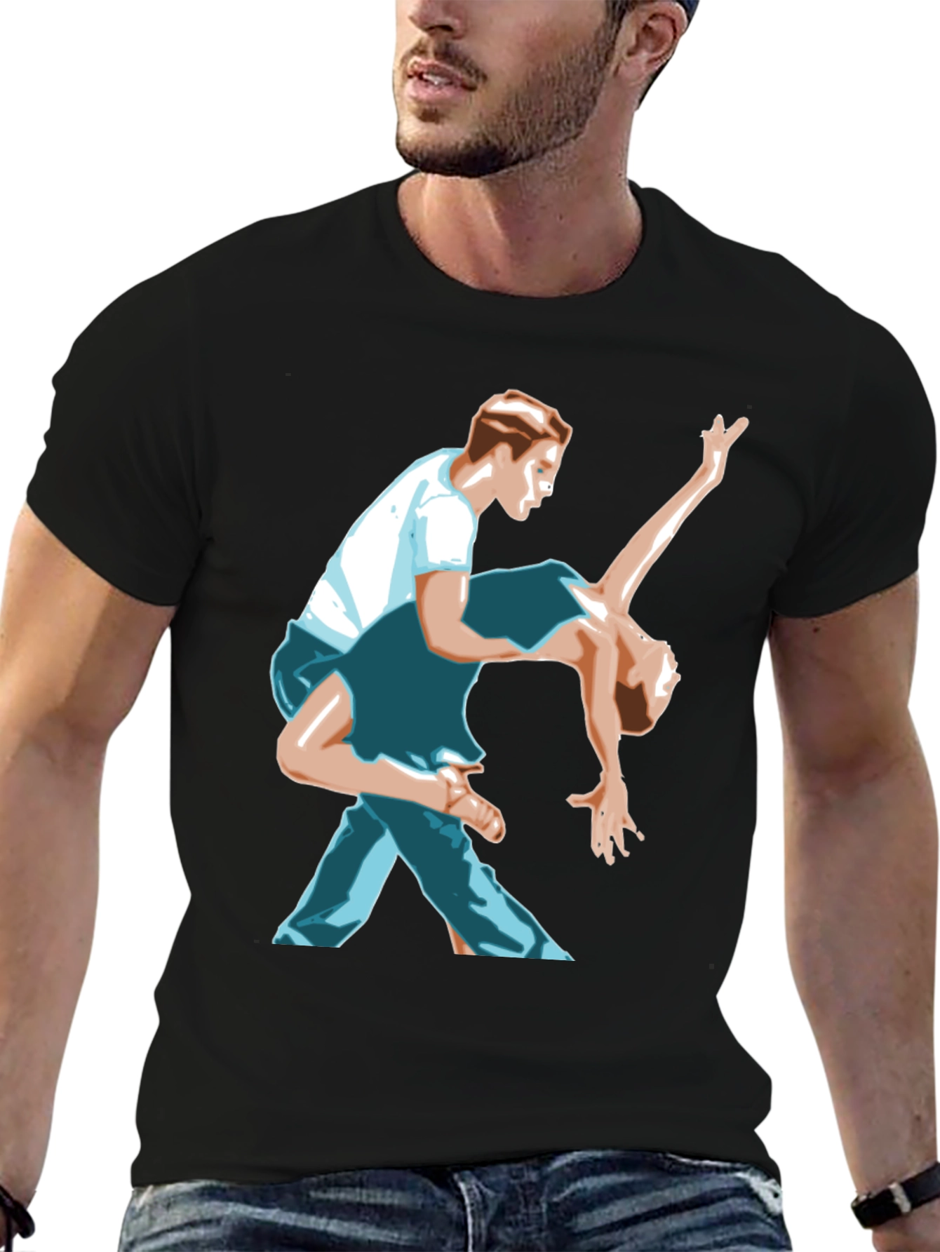 Dancing Couple Graphic T-Shirt
