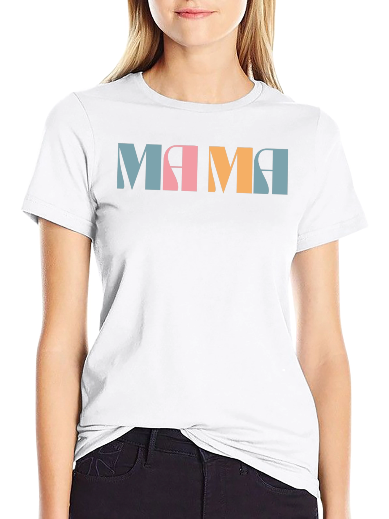 Retro Mama Graphic Tee - Stylish Comfort Fit