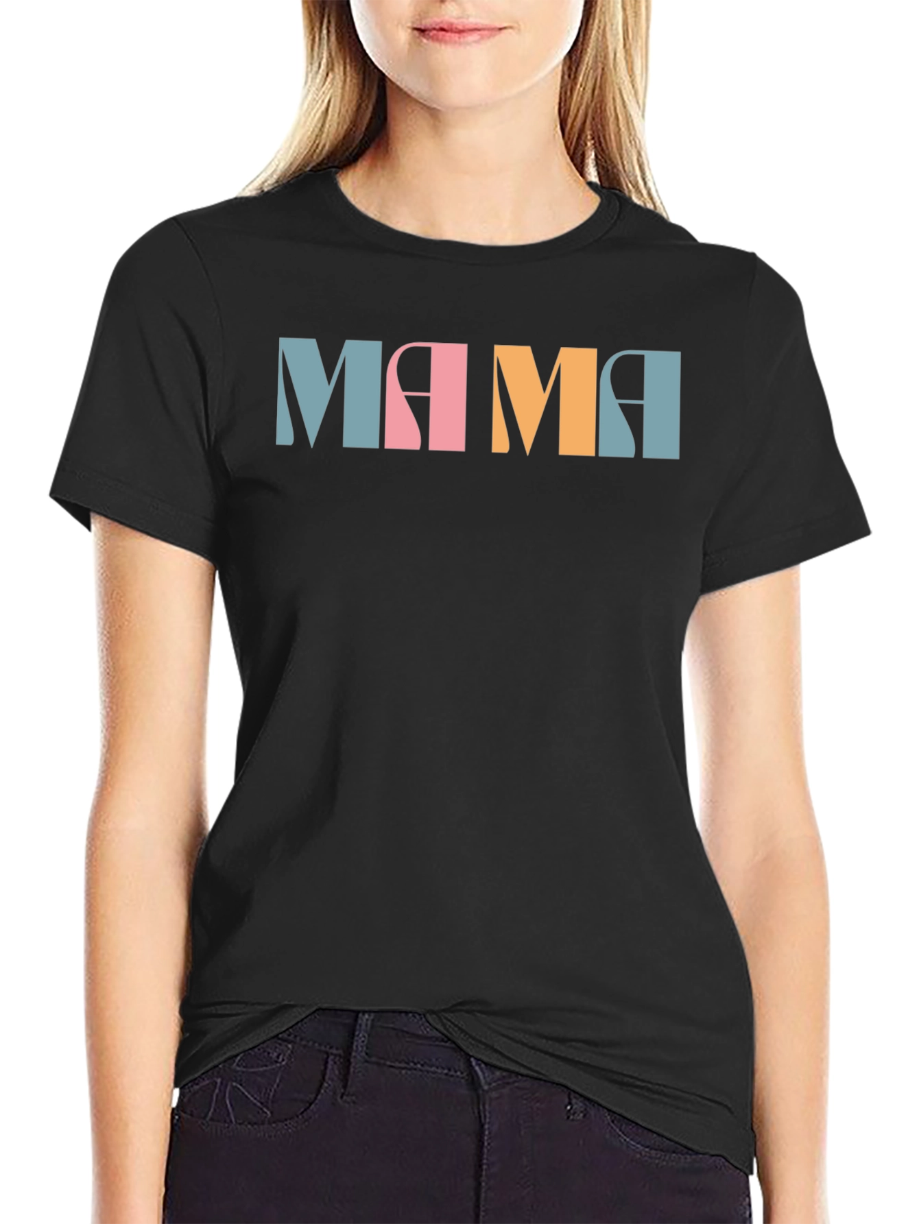 Retro Mama Graphic Tee - Stylish Comfort Fit