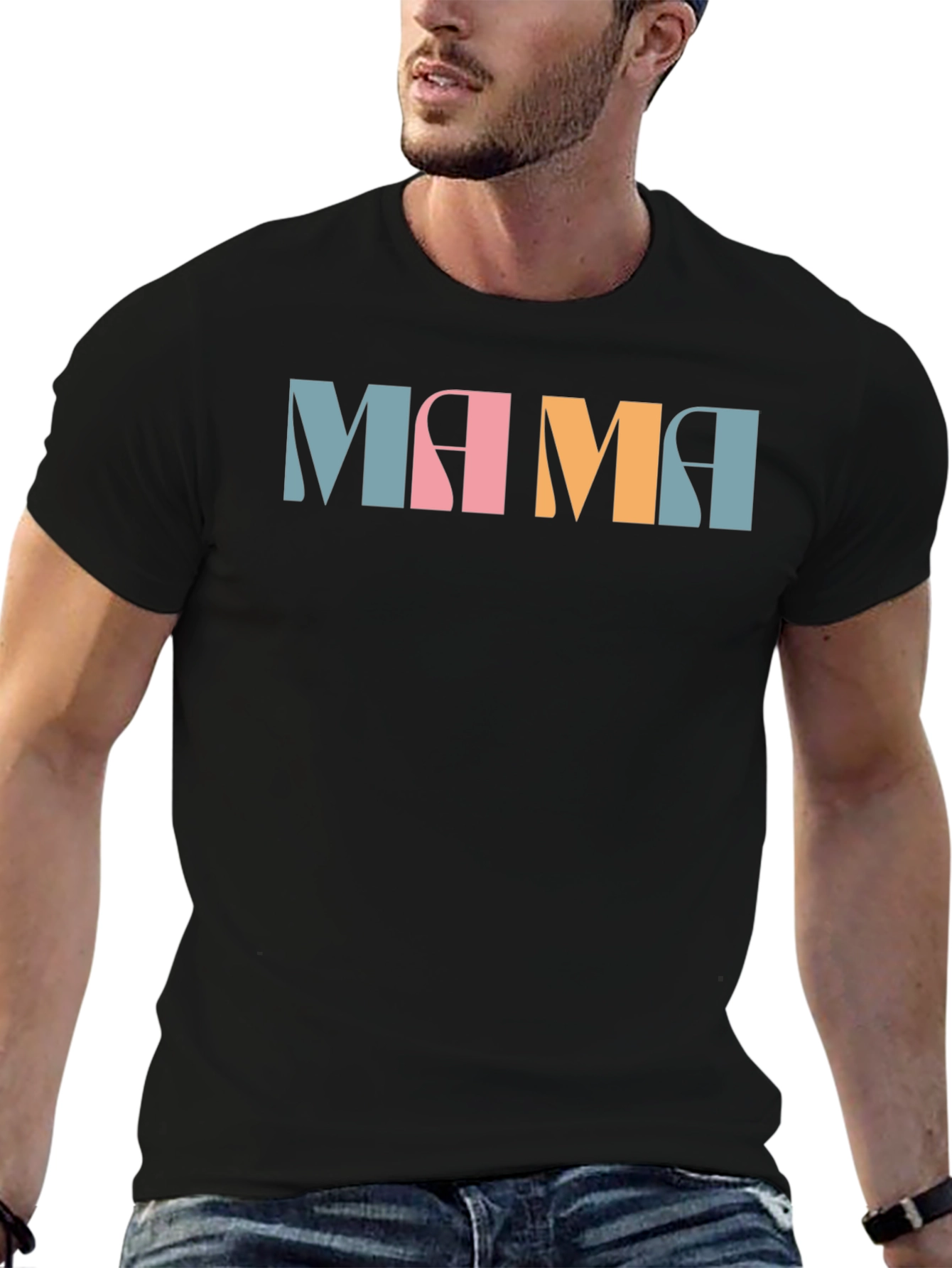 Retro Mama Graphic Tee - Stylish Comfort Fit