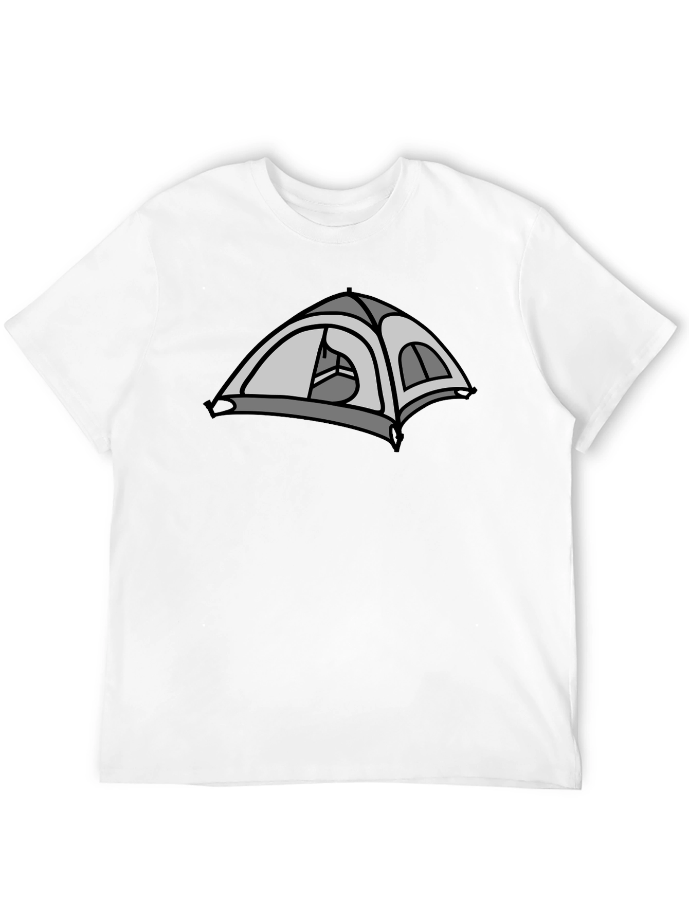 Tent Graphic T-Shirt - Camping Adventure Tee
