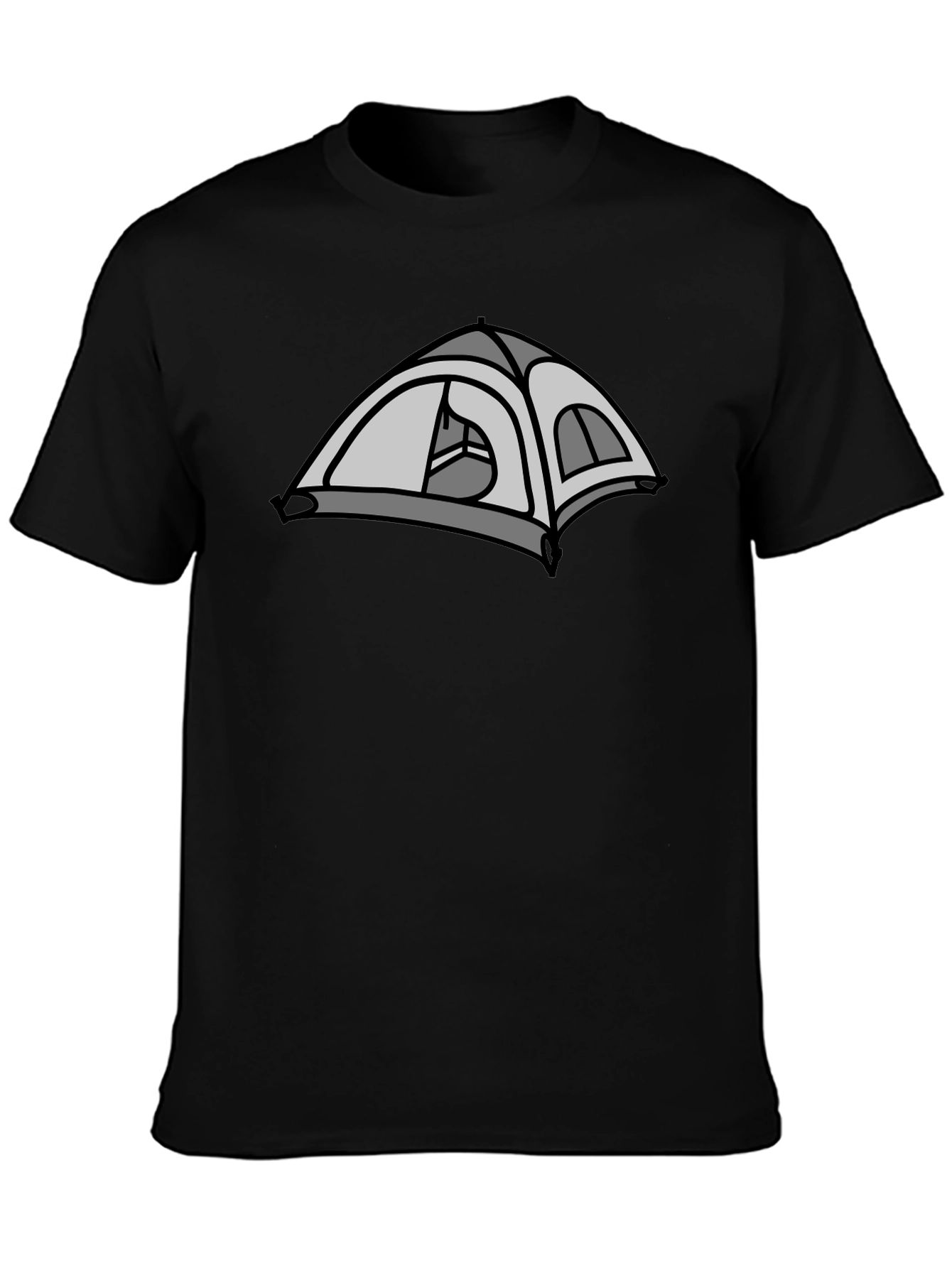 Tent Graphic T-Shirt - Camping Adventure Tee