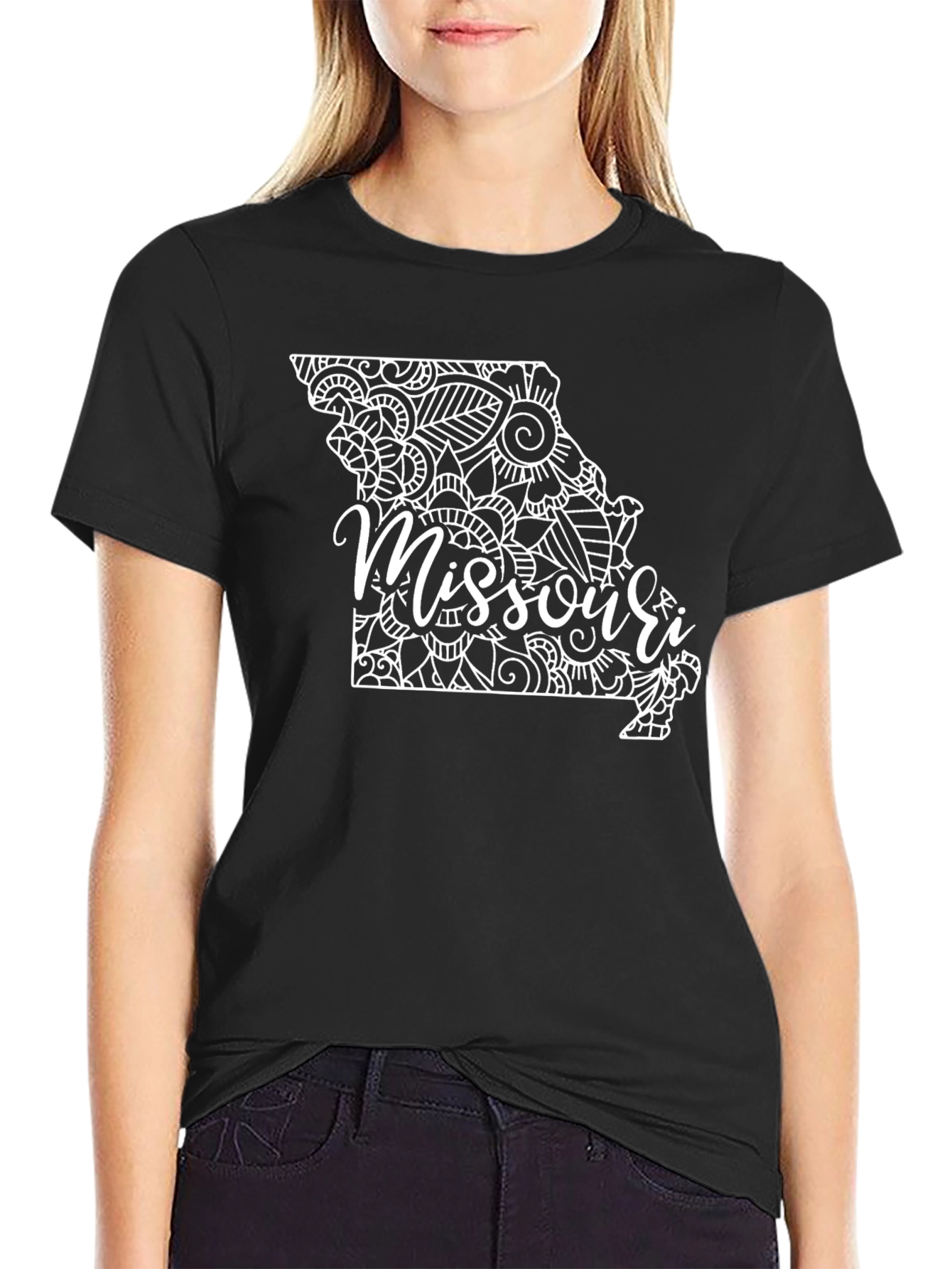 Missouri State Pride Graphic Tee - Black