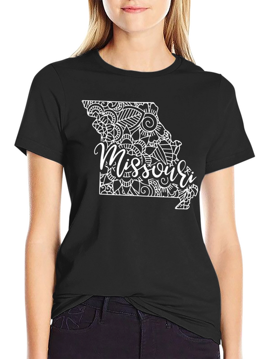 Missouri State Pride Graphic Tee - Black