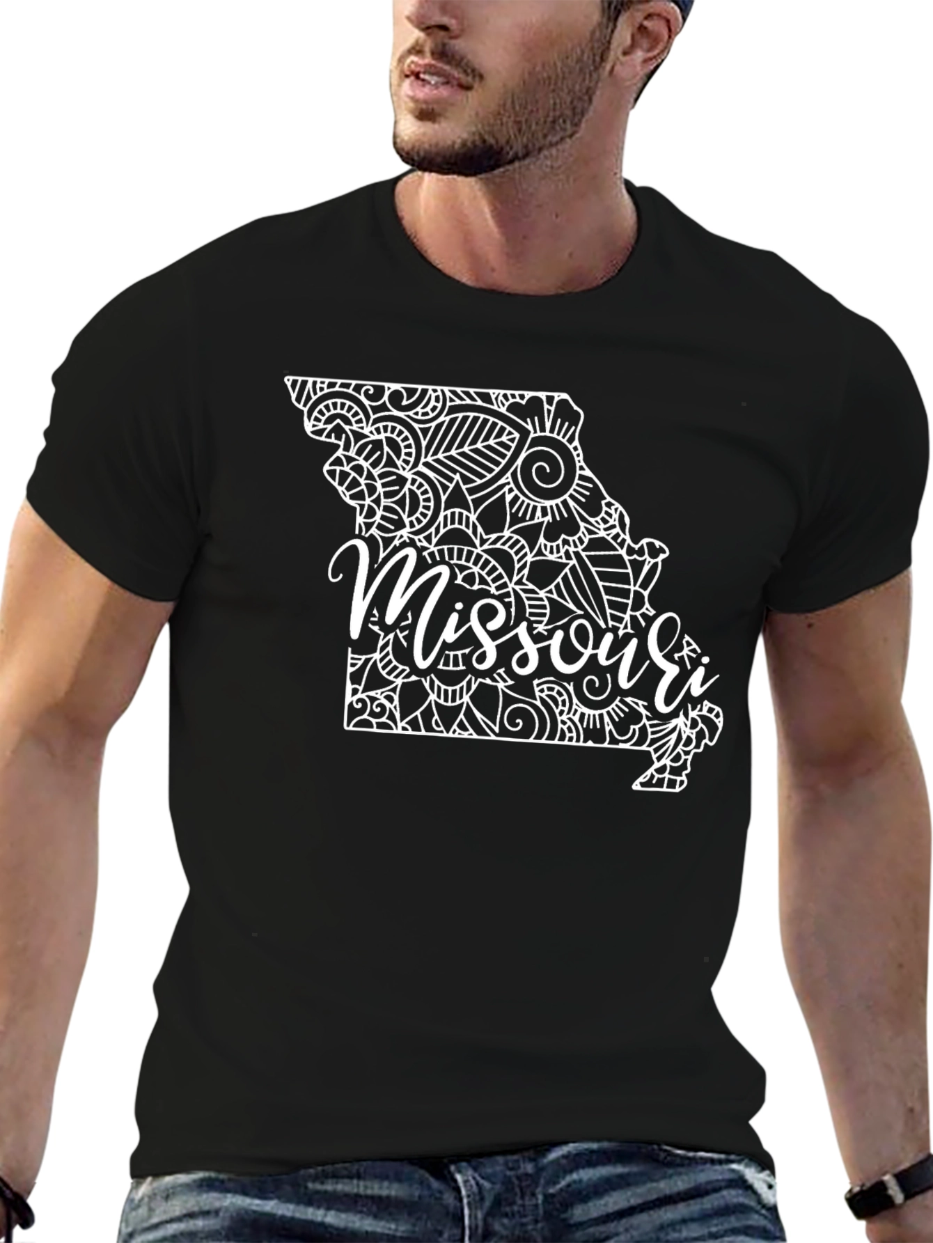 Missouri State Pride Graphic Tee - Black