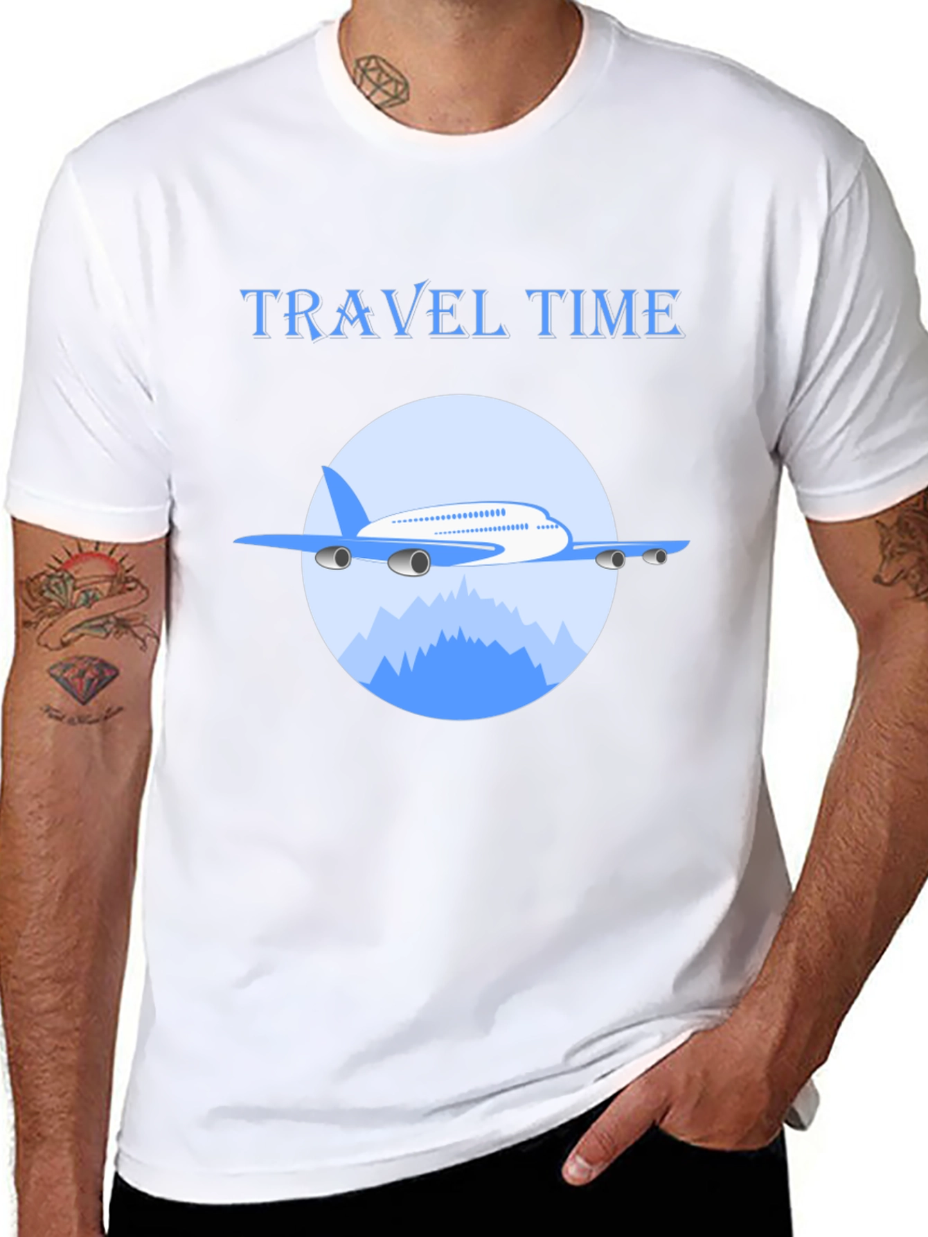 Travel Time Graphic Tee
