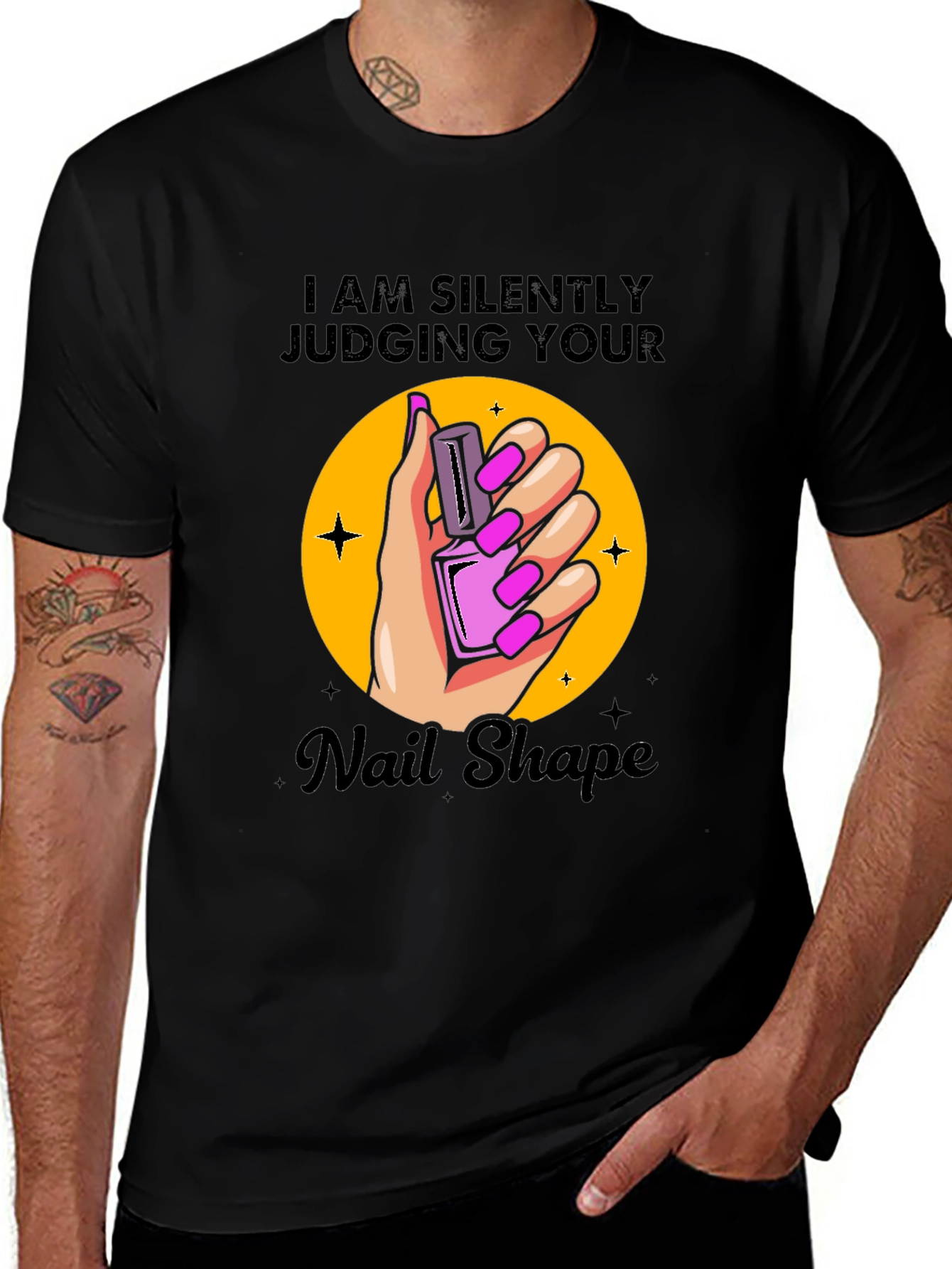 Silently Judging Your Nail Shape T-Shirt