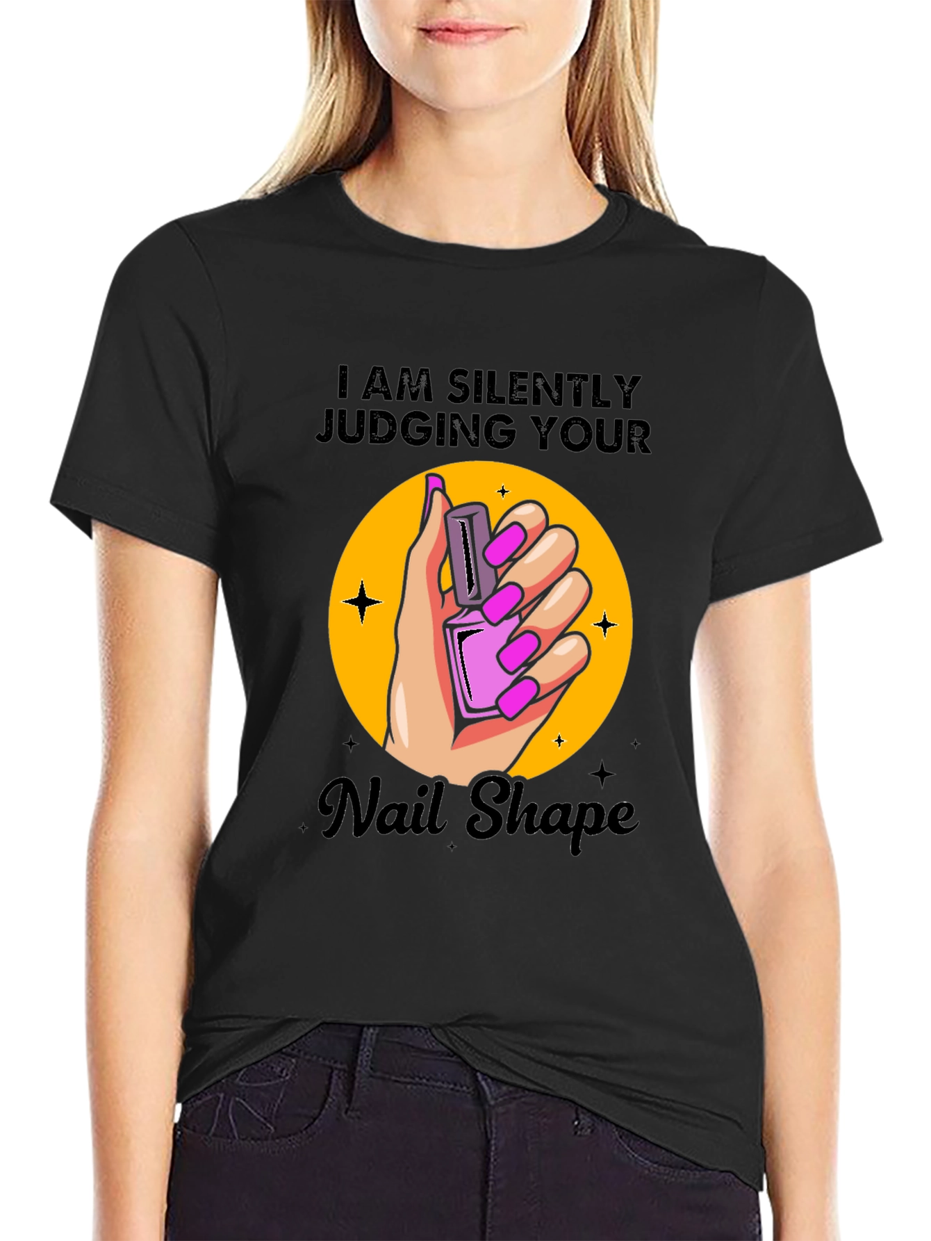 Silently Judging Your Nail Shape T-Shirt