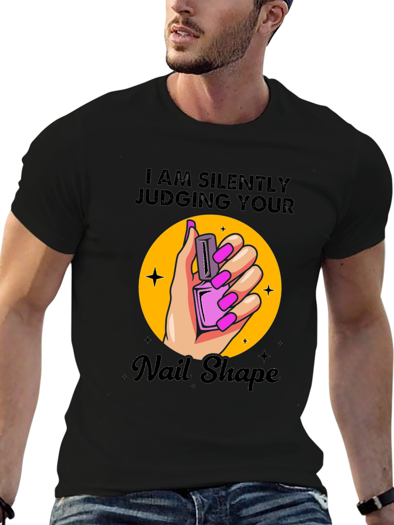 Silently Judging Your Nail Shape T-Shirt