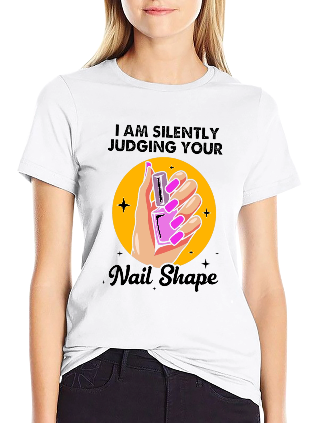 Silently Judging Your Nail Shape T-Shirt