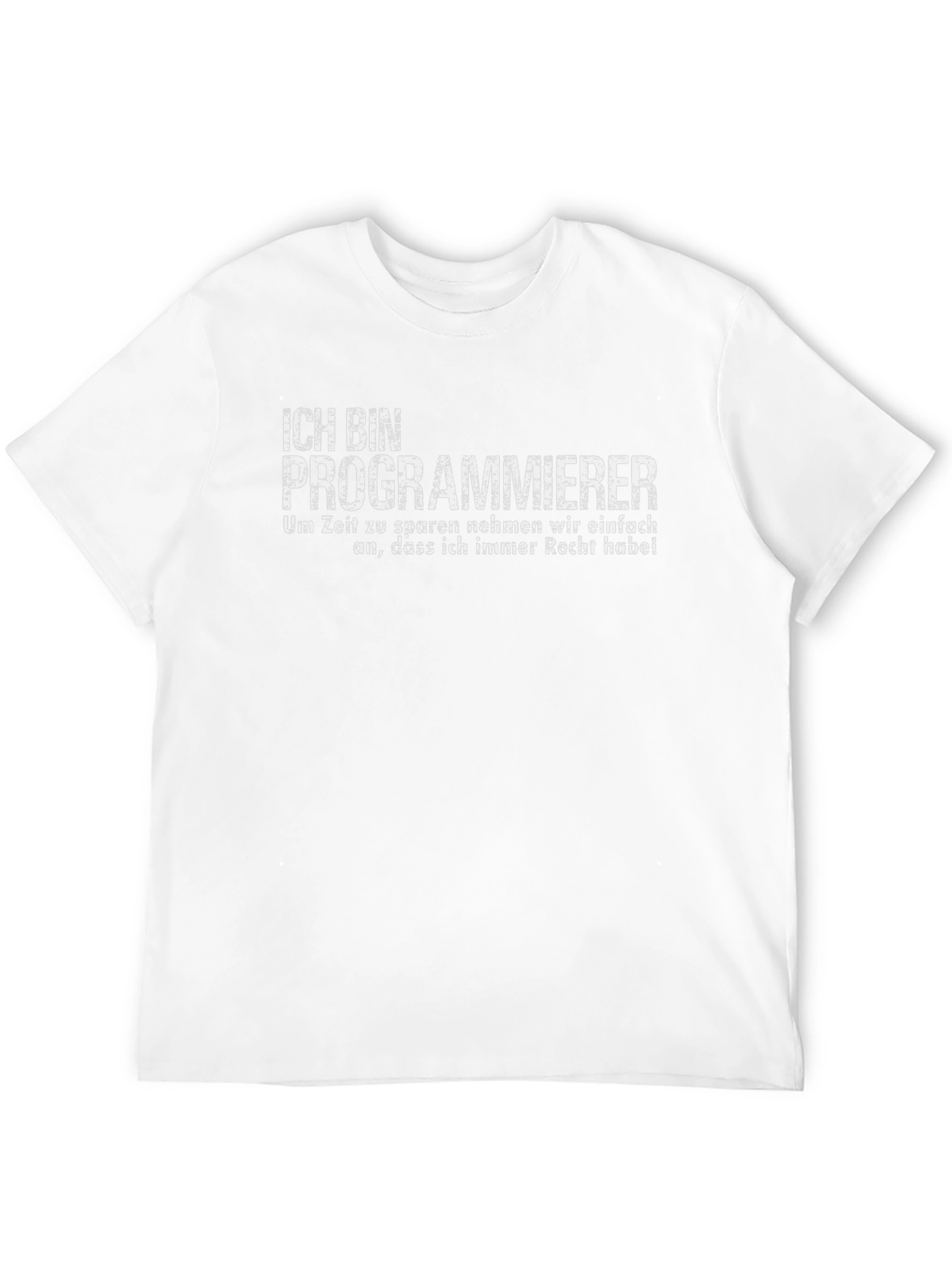 Ich Bin Programmierer T-Shirt - Black