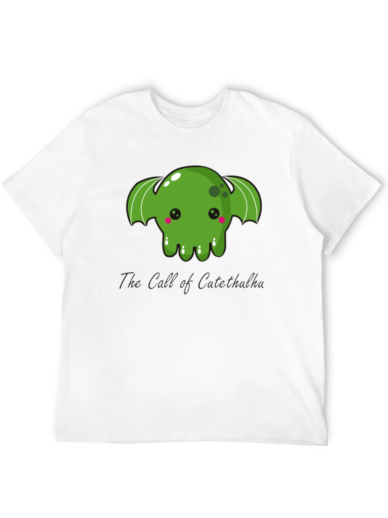 Kawaii Cthulhu Black T-Shirt - Cute Graphic Tee