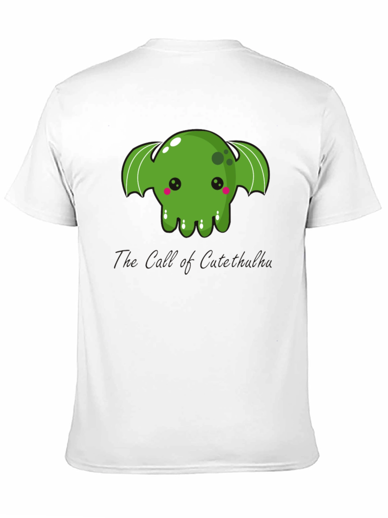 Kawaii Cthulhu Black T-Shirt - Cute Graphic Tee
