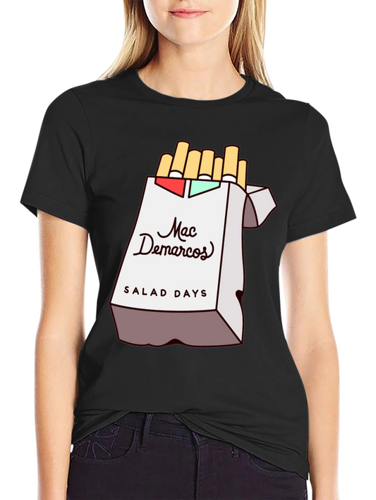 Mac Demarco Salad Days T-Shirt - Black Cotton Graphic Tee