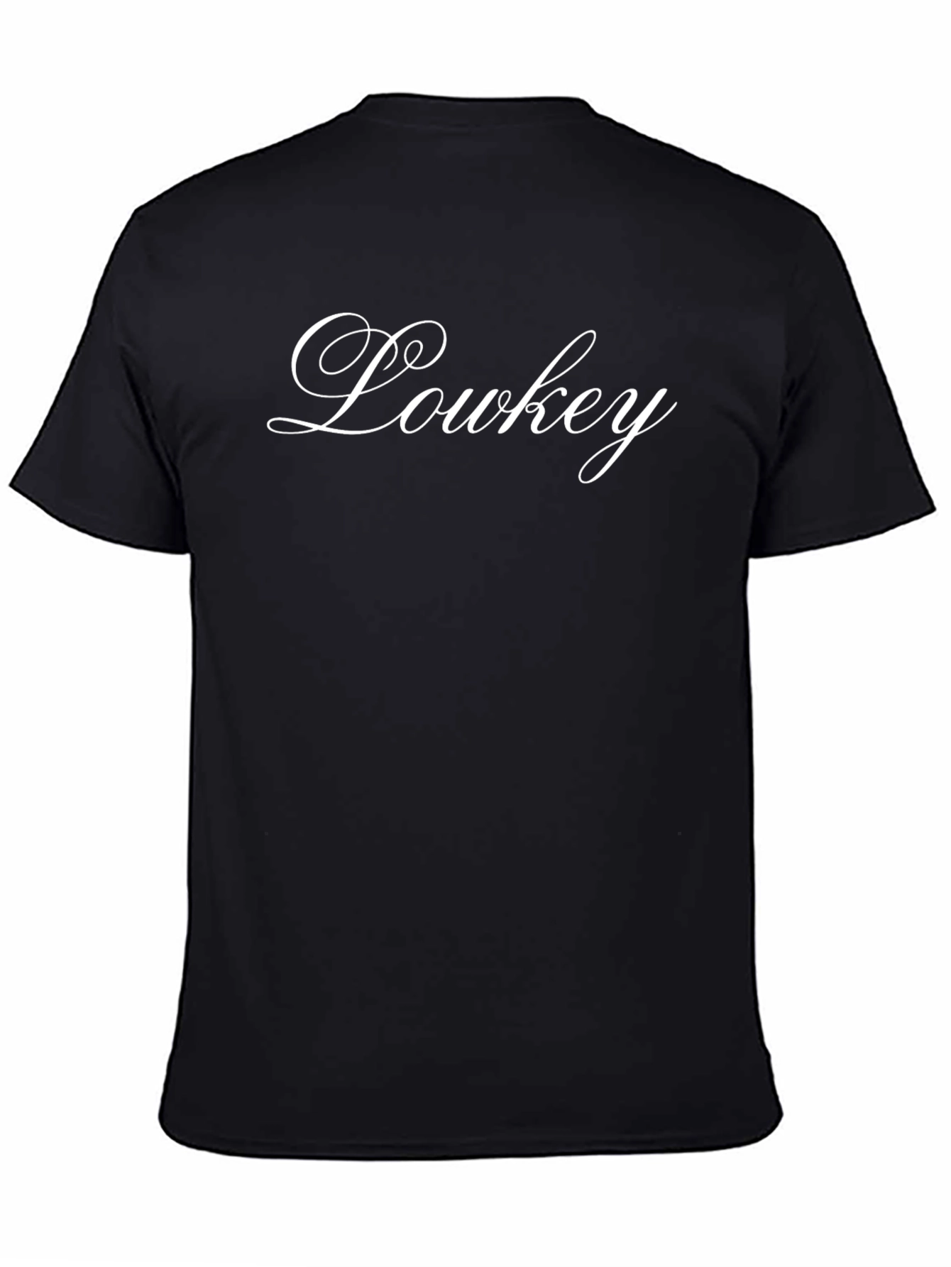 Lowkey Black Graphic Tee