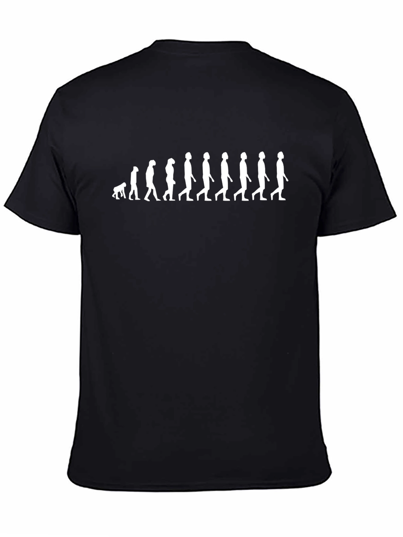 Evolution Graphic Black T-Shirt