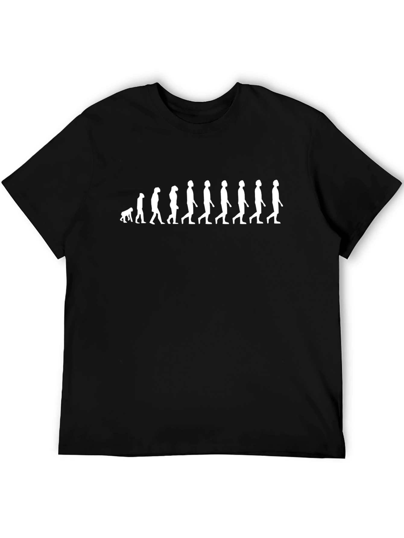 Evolution Graphic Black T-Shirt