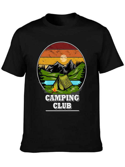 Camping Club Graphic Tee - Adventure Awaits!