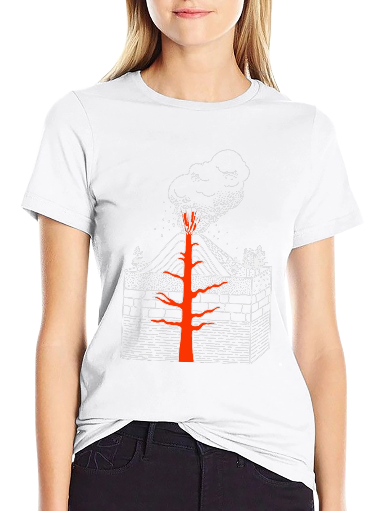 Volcano T-Shirt - Earth Science Tee