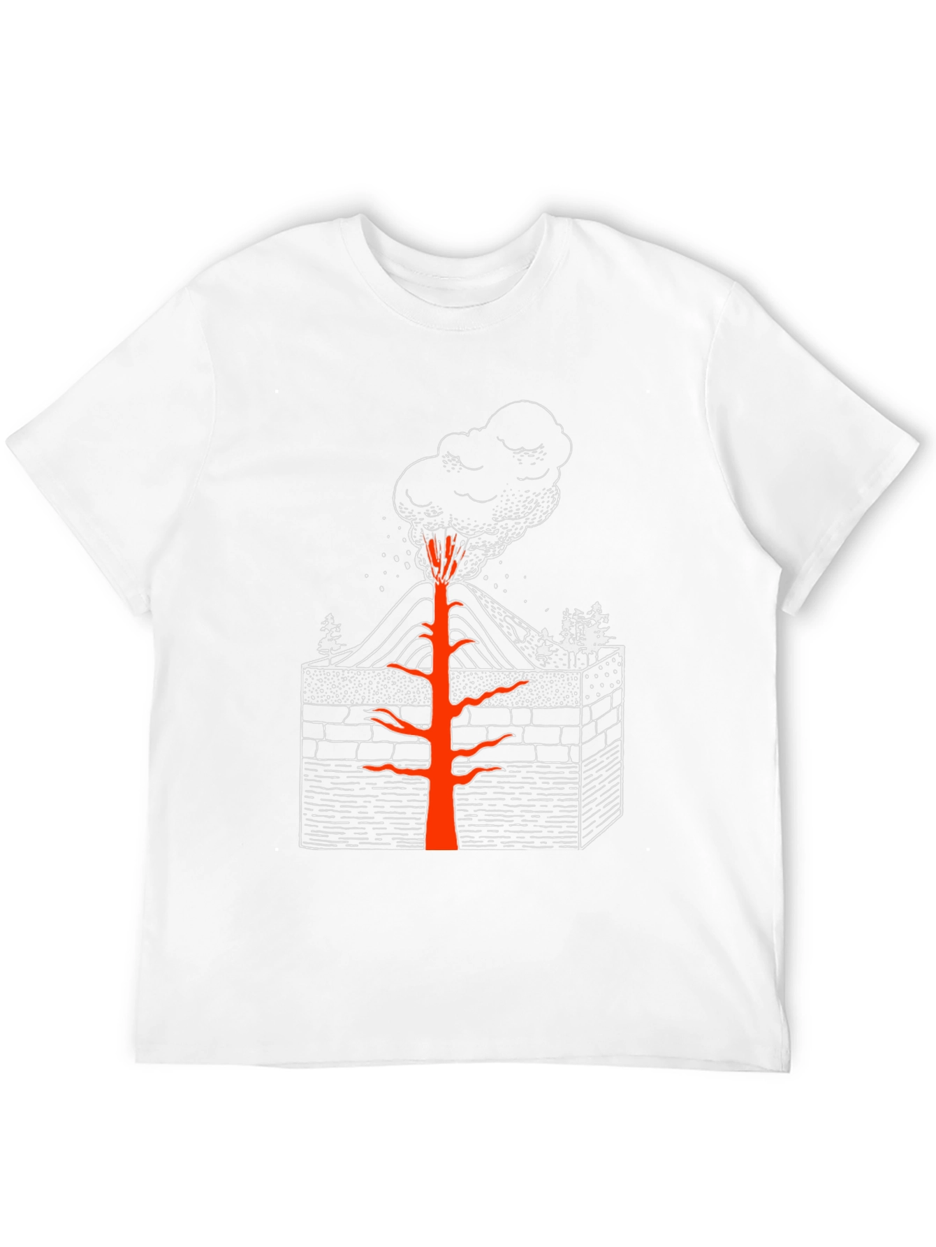 Volcano T-Shirt - Earth Science Tee