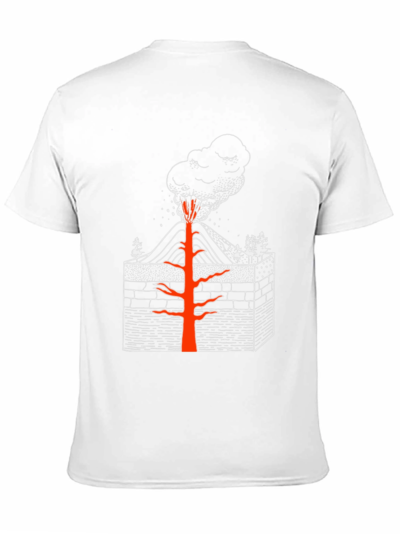 Volcano T-Shirt - Earth Science Tee