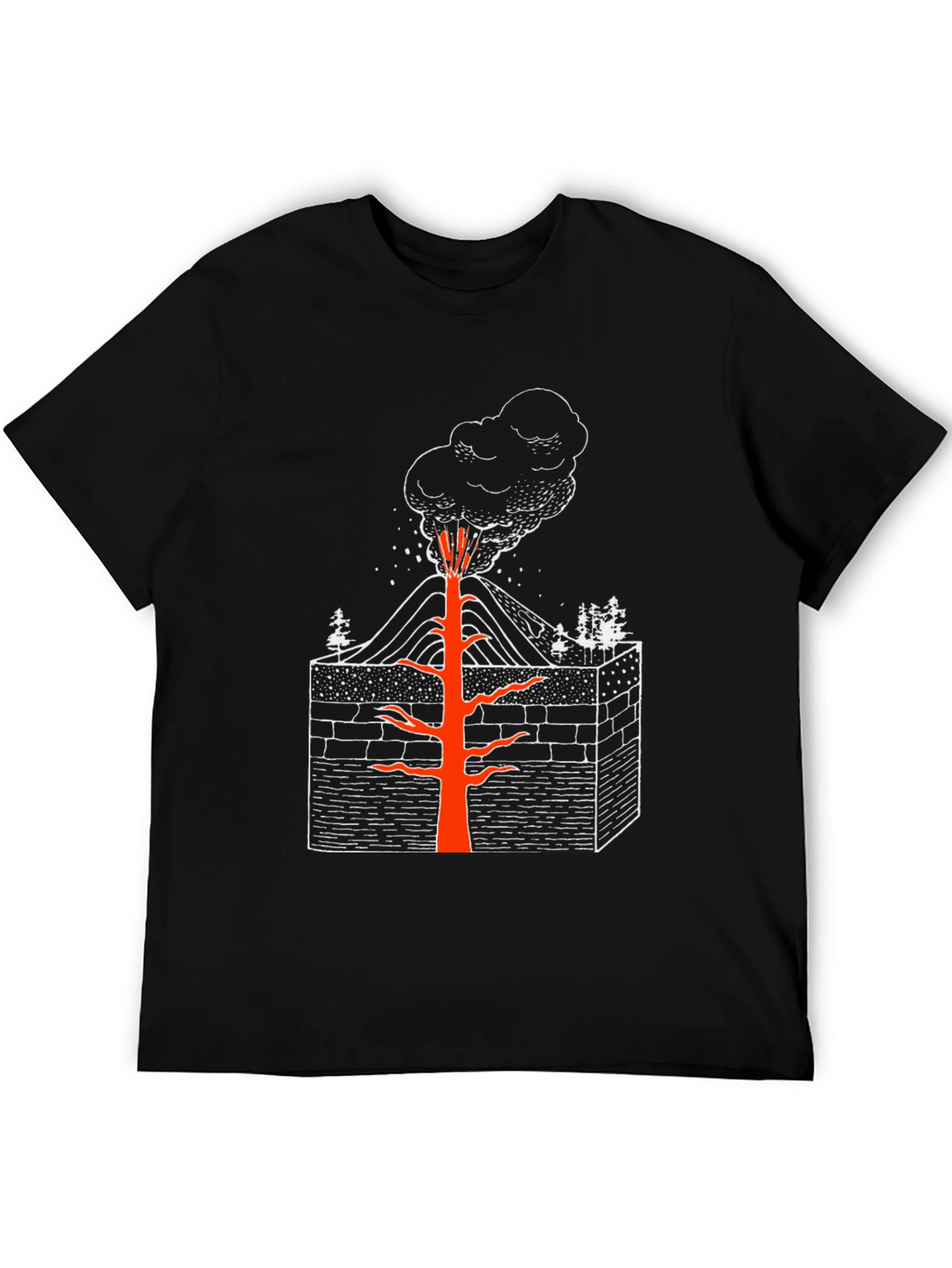 Volcano T-Shirt - Earth Science Tee