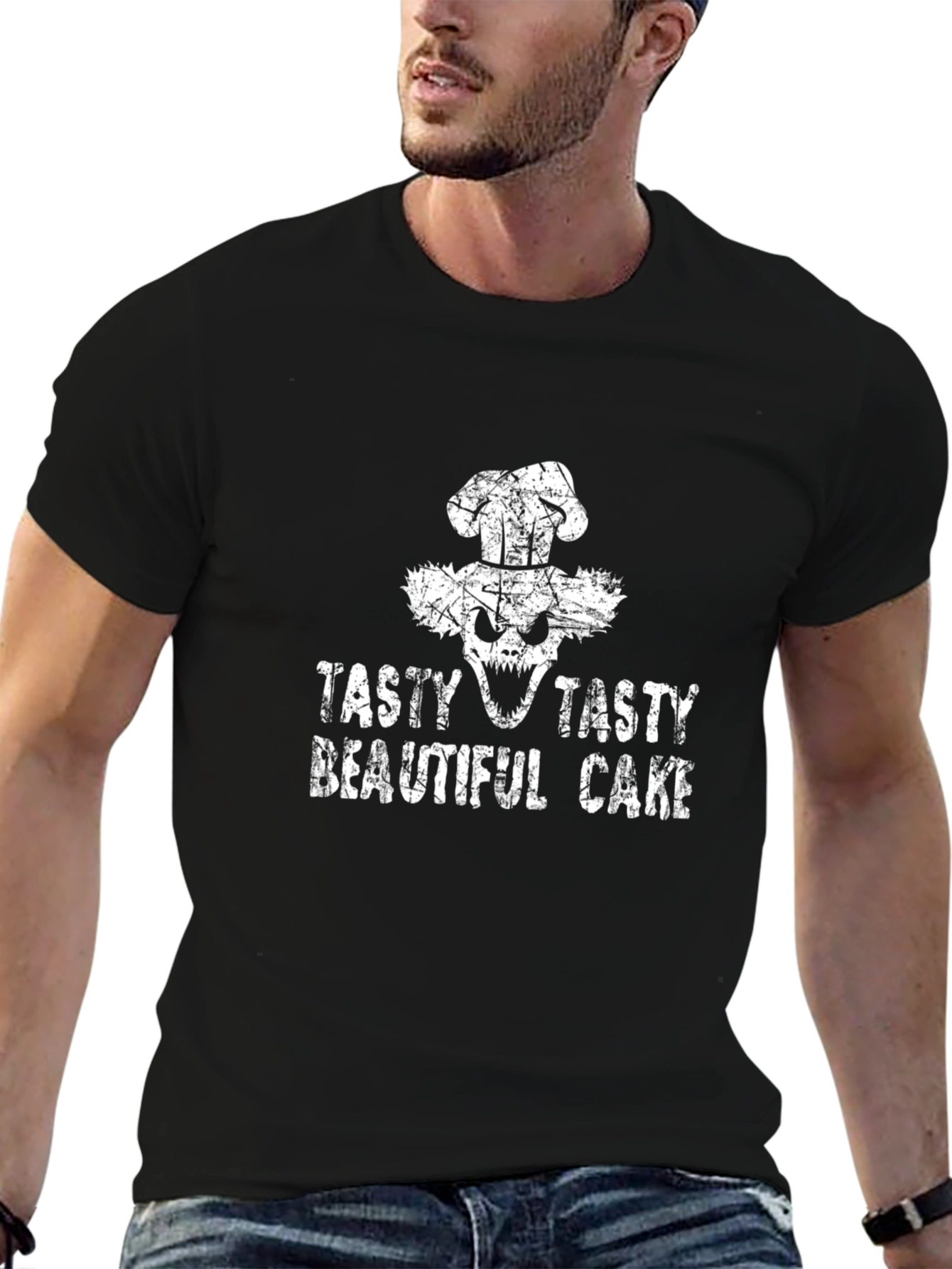 Tasty Cake Graphic Tee - Mens Black T-Shirt