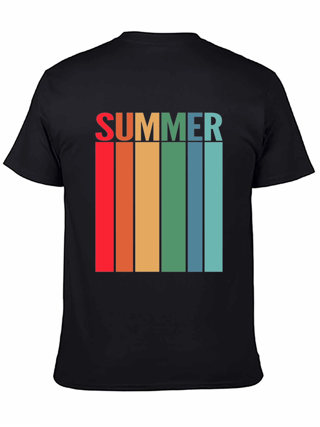 Retro Summer Striped T-Shirt
