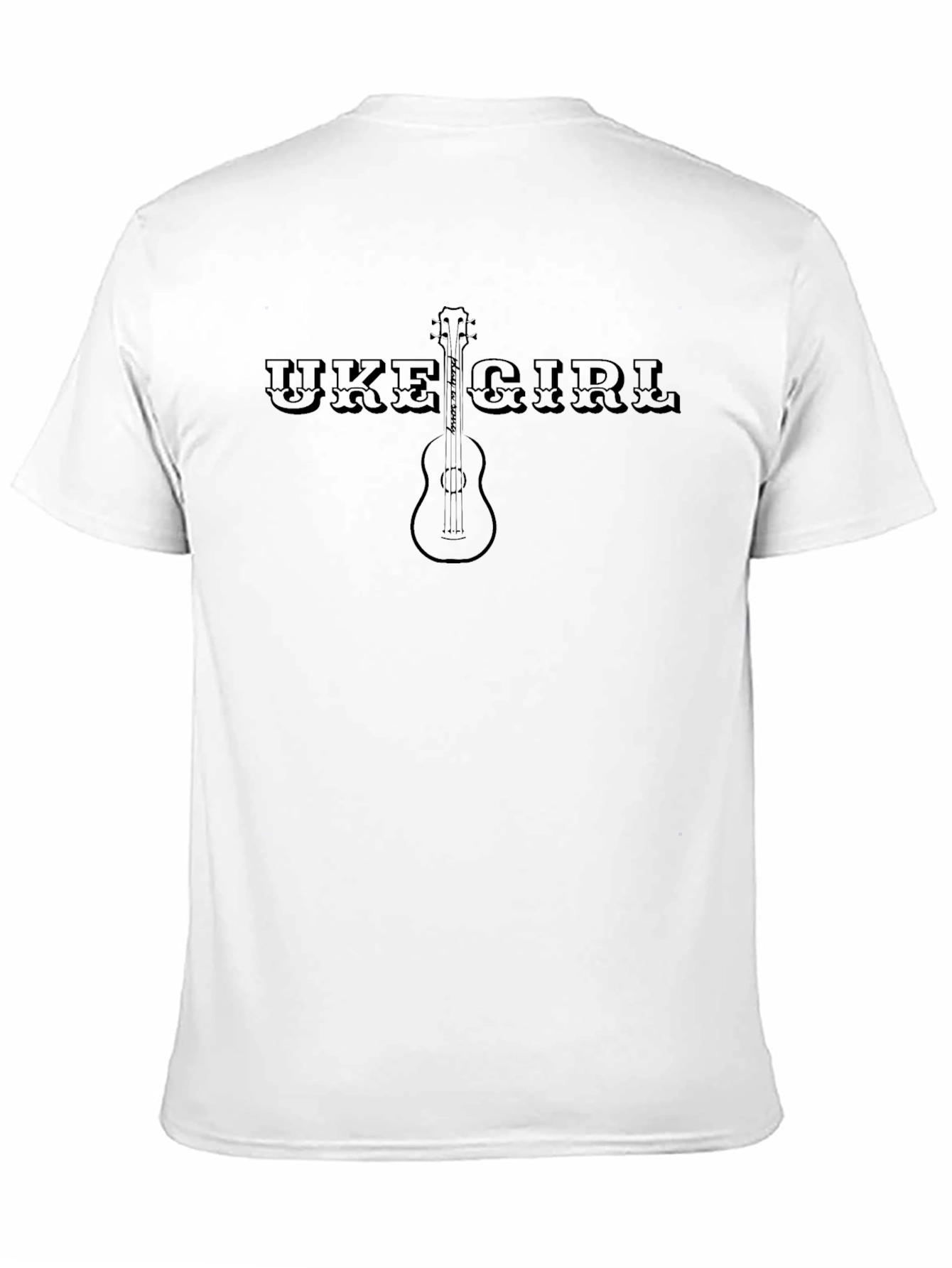 Uke Girl T-Shirt - Ukulele Player Tee