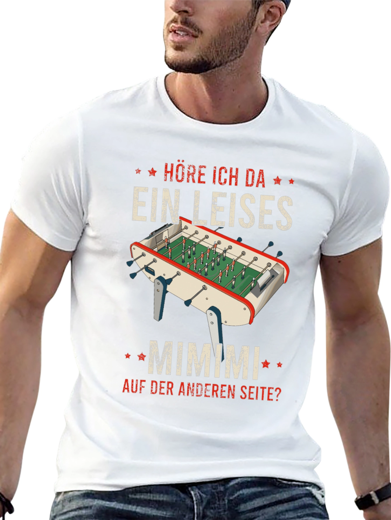 Foosball Table Game Graphic T-Shirt