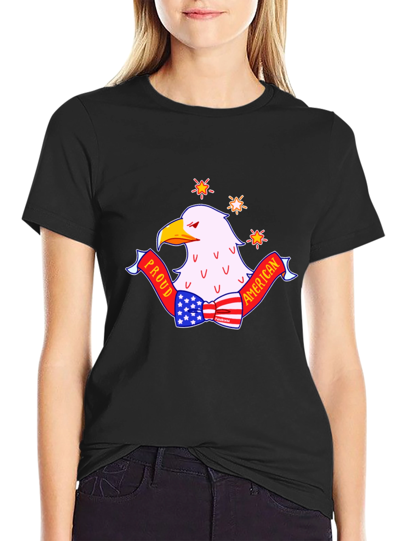 Proud American Eagle Graphic T-Shirt