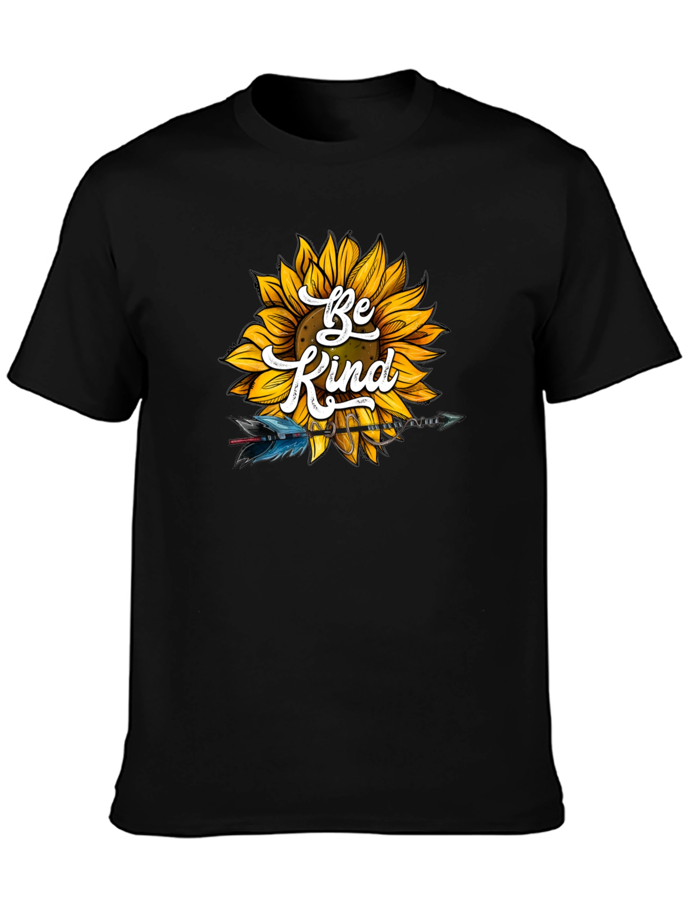 Be Kind Sunflower Arrow T-Shirt