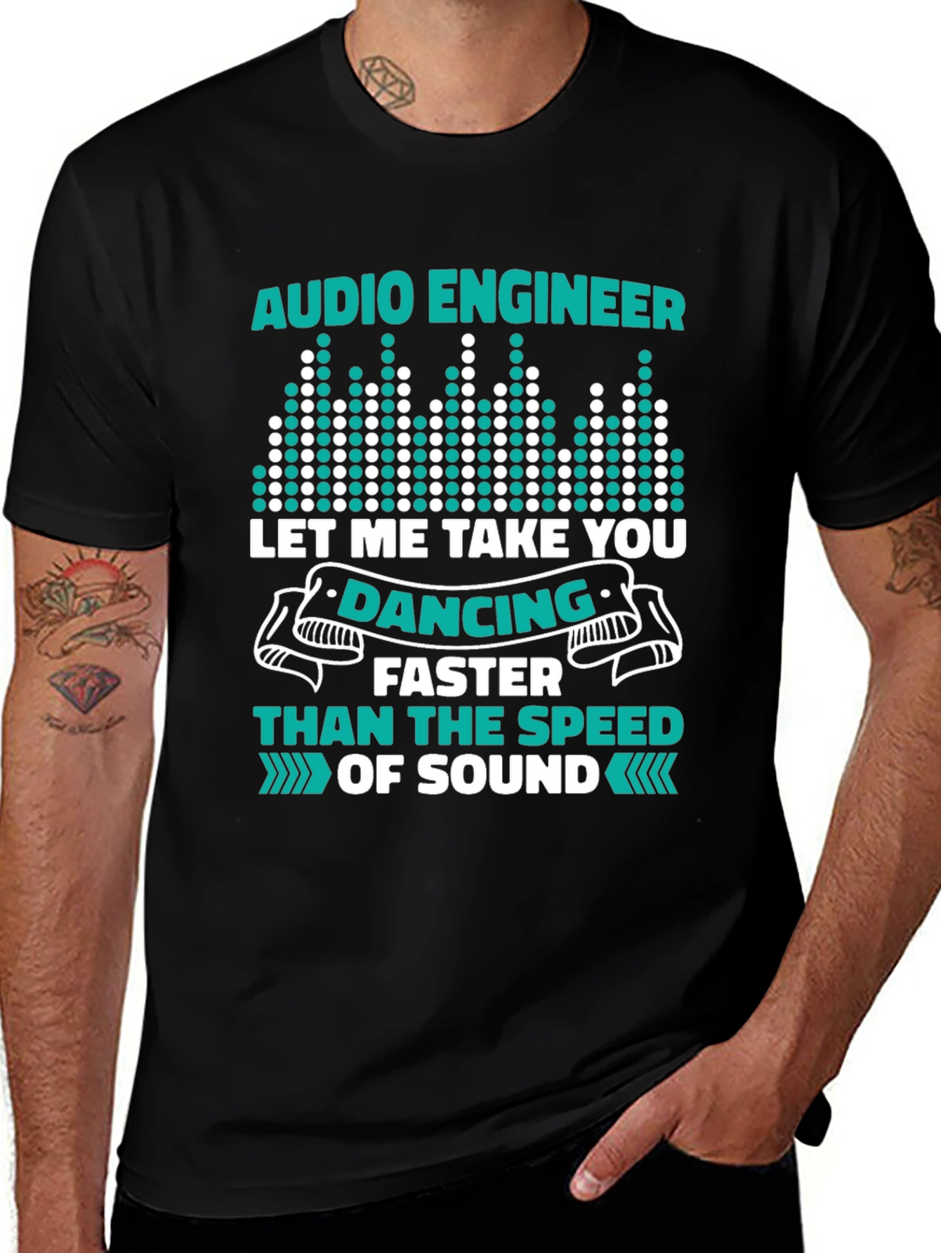 Audio Engineer Graphic Tee - Speed of Sound