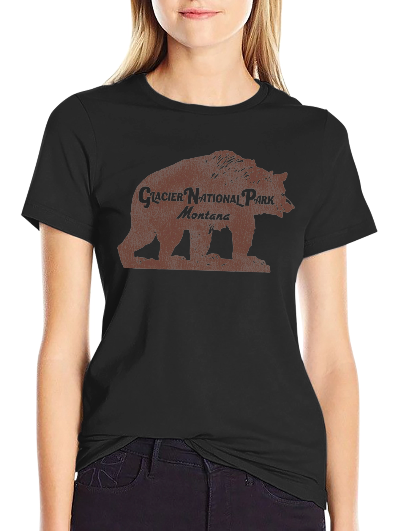 Glacier National Park Bear T-Shirt