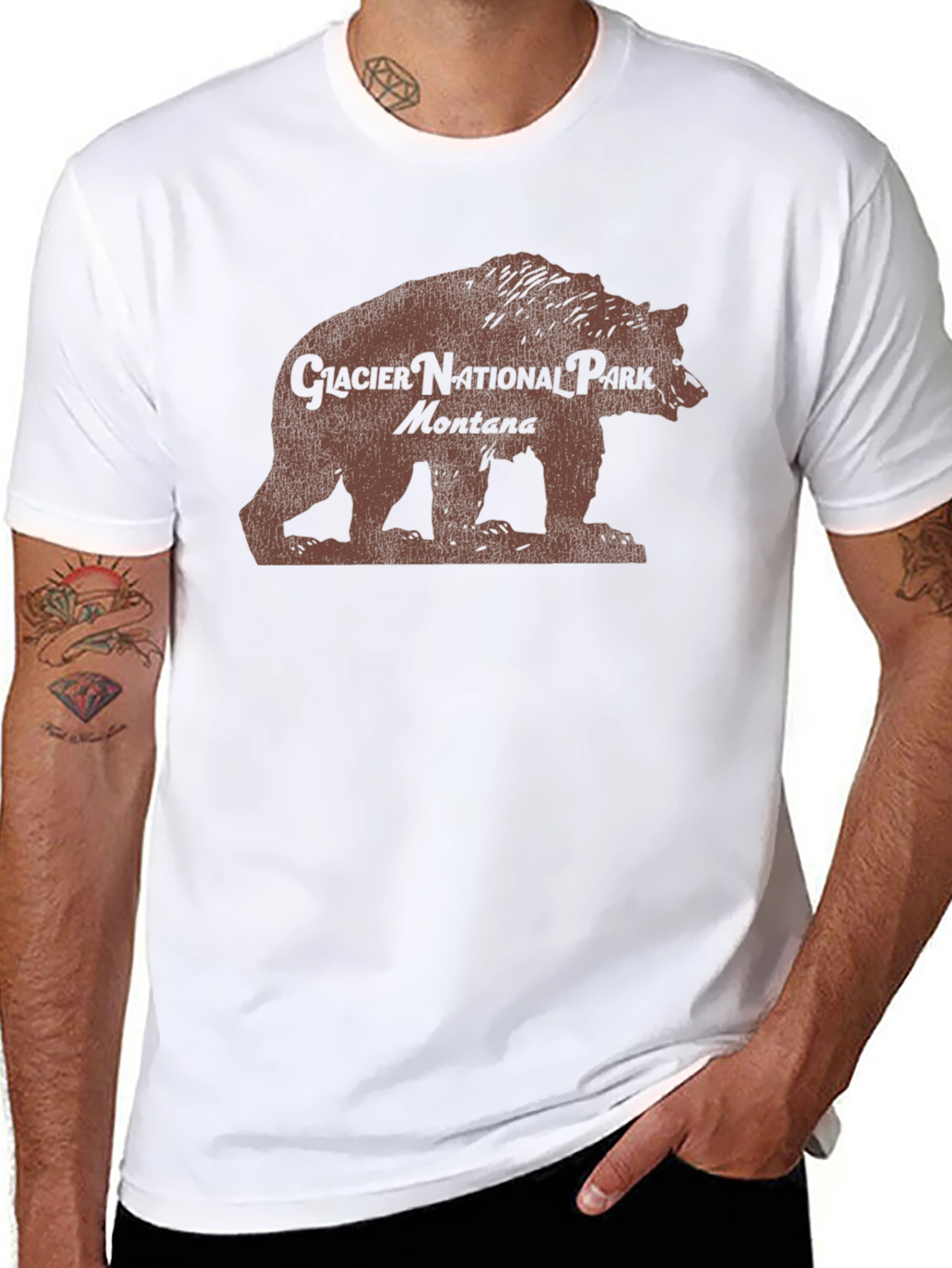 Glacier National Park Bear T-Shirt
