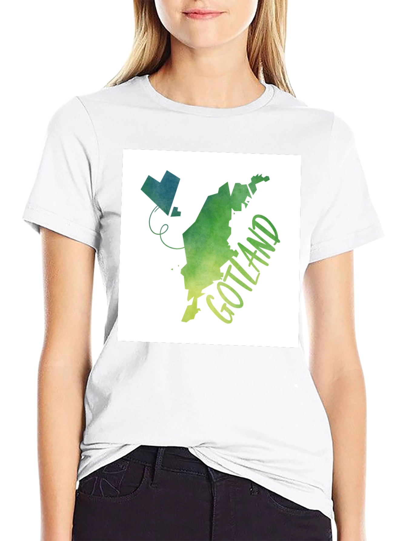 Gotland Map T-Shirt - Stylish Island Pride