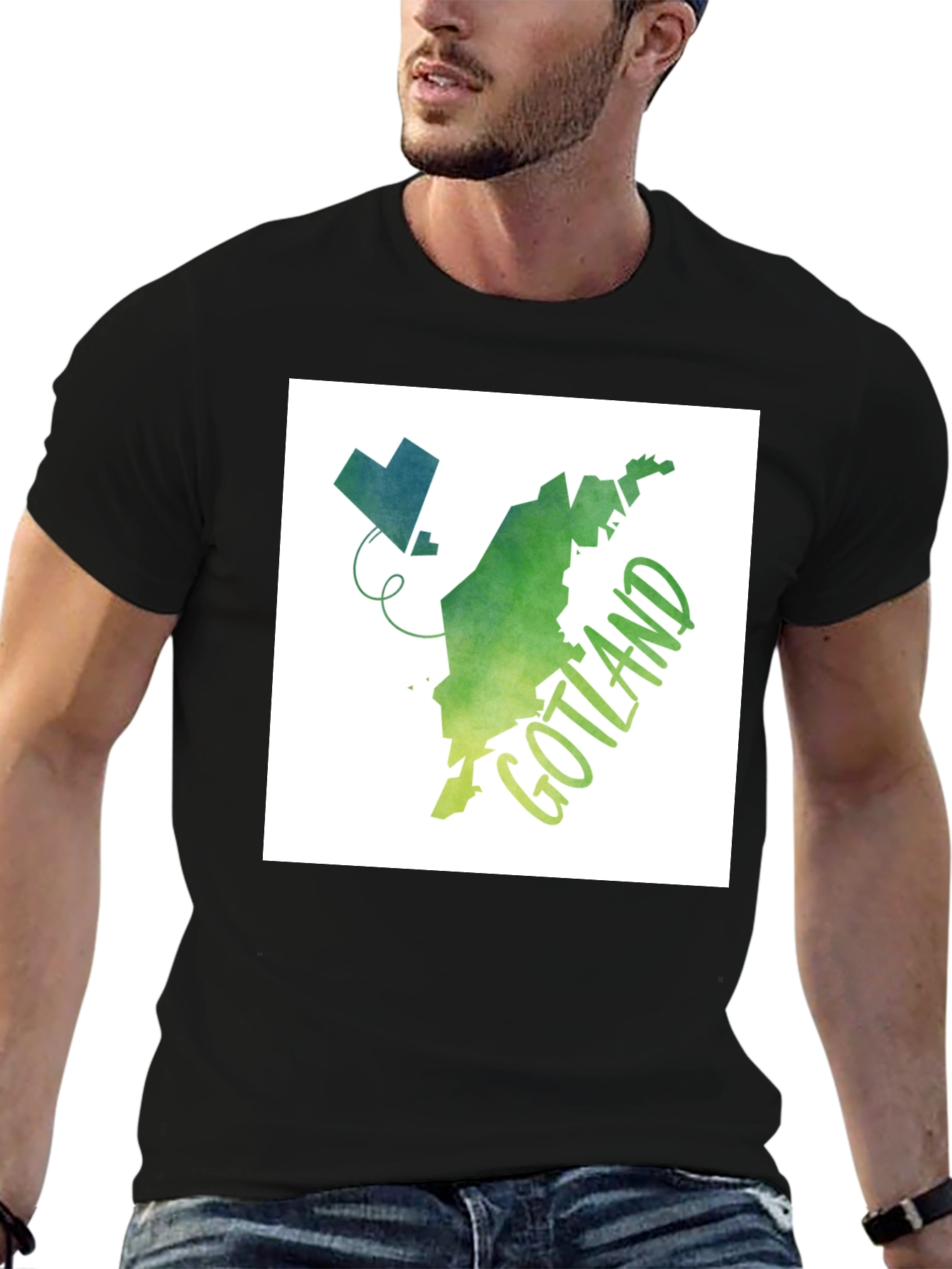 Gotland Map T-Shirt - Stylish Island Pride