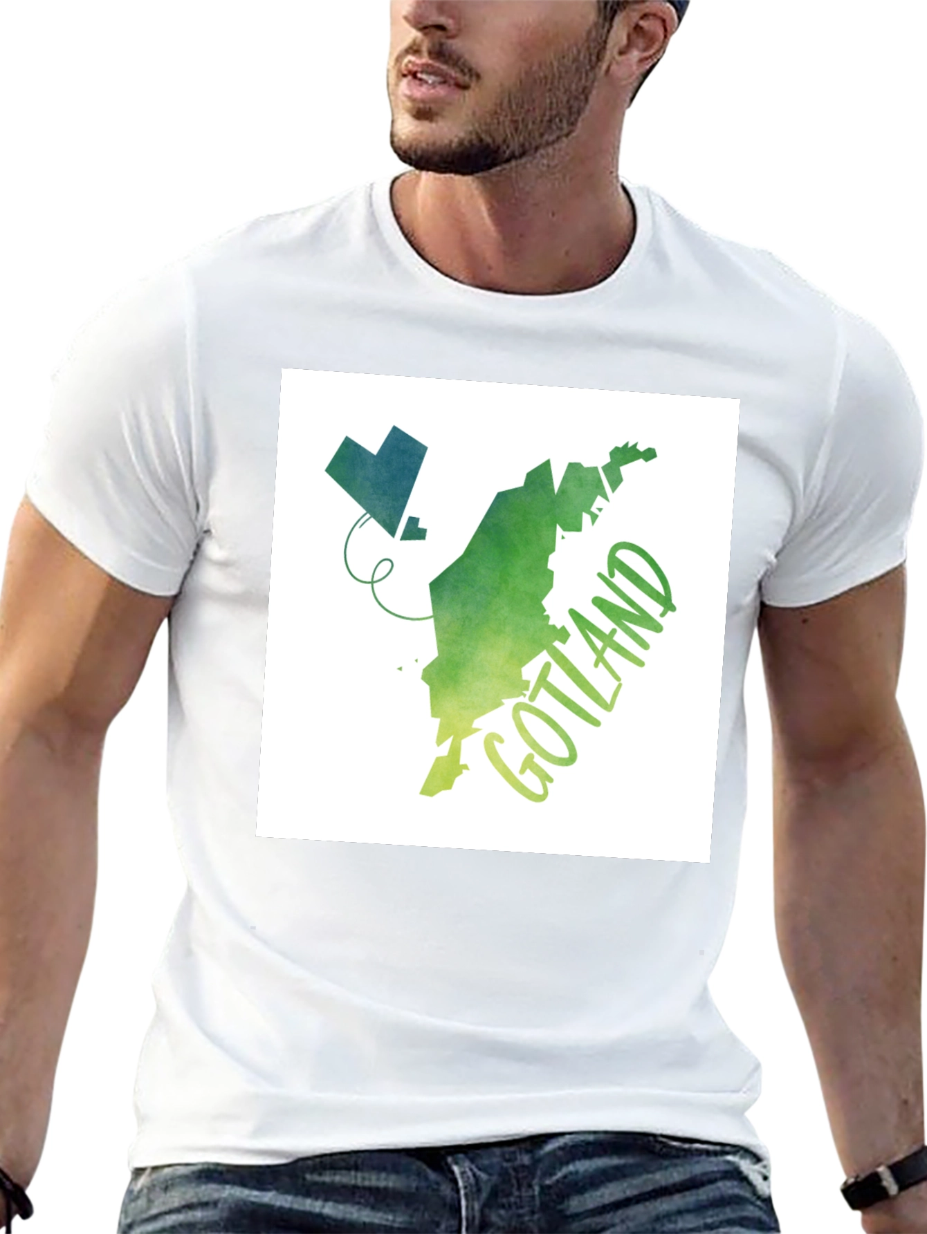 Gotland Map T-Shirt - Stylish Island Pride