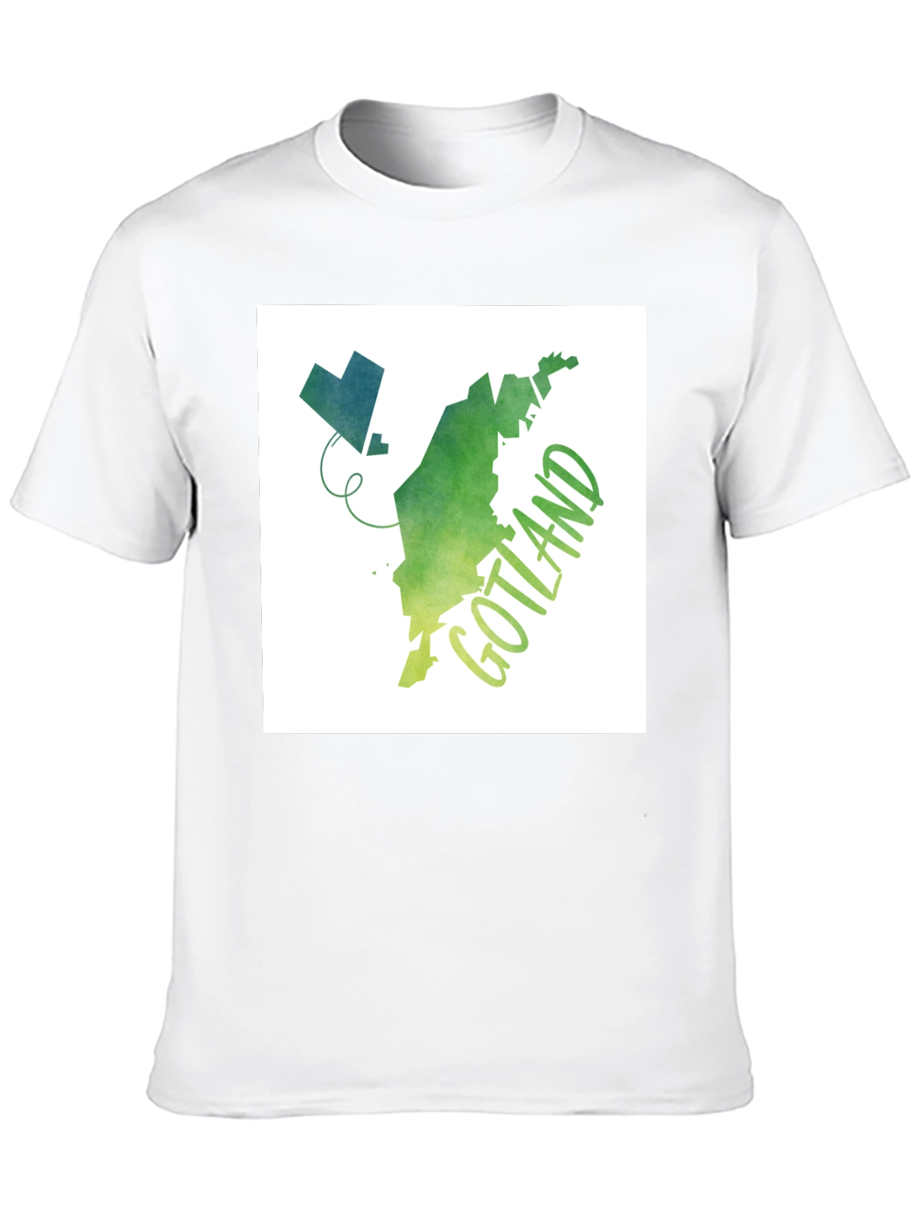 Gotland Map T-Shirt - Stylish Island Pride