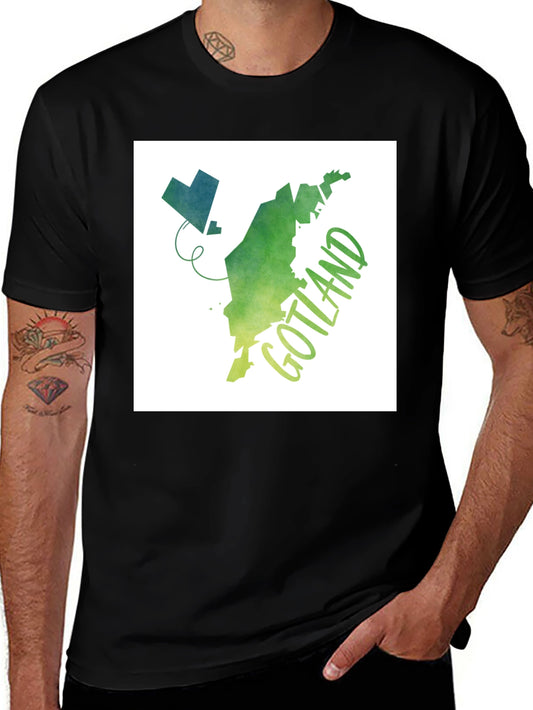 Gotland Map T-Shirt - Stylish Island Pride