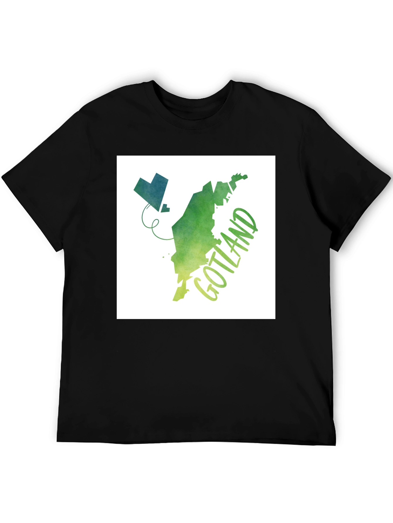 Gotland Map T-Shirt - Stylish Island Pride